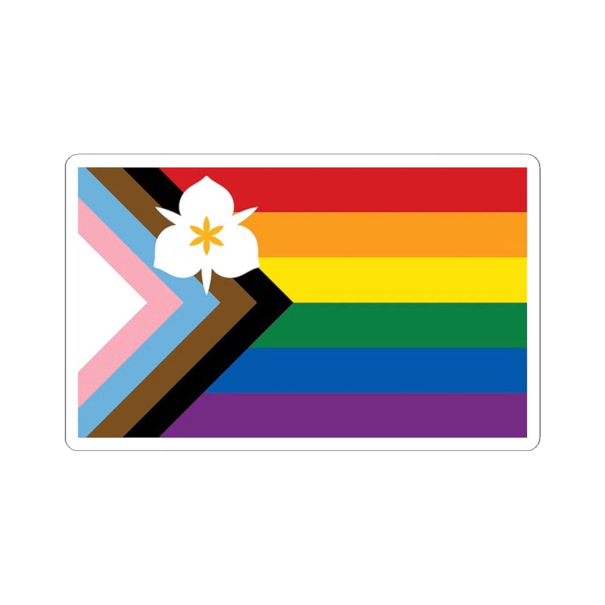 Pride Flag Sticker - Salt Lake Pride Flags