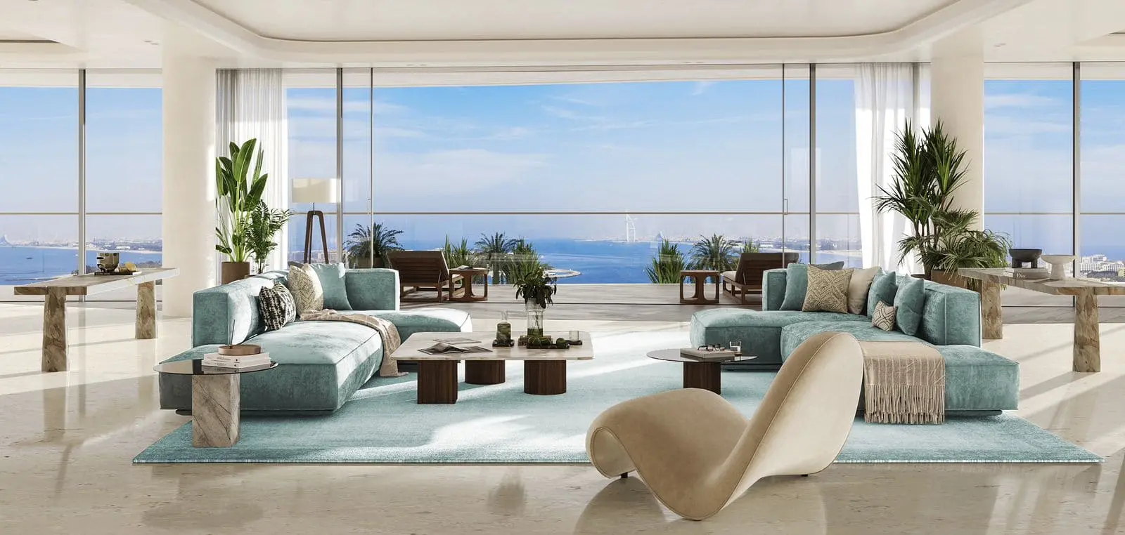 como residences interiors by nakheel