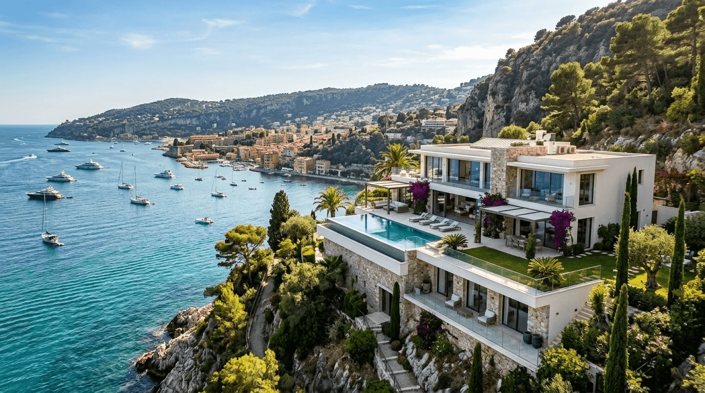 Villa de luxe situé en Côte d'Azur