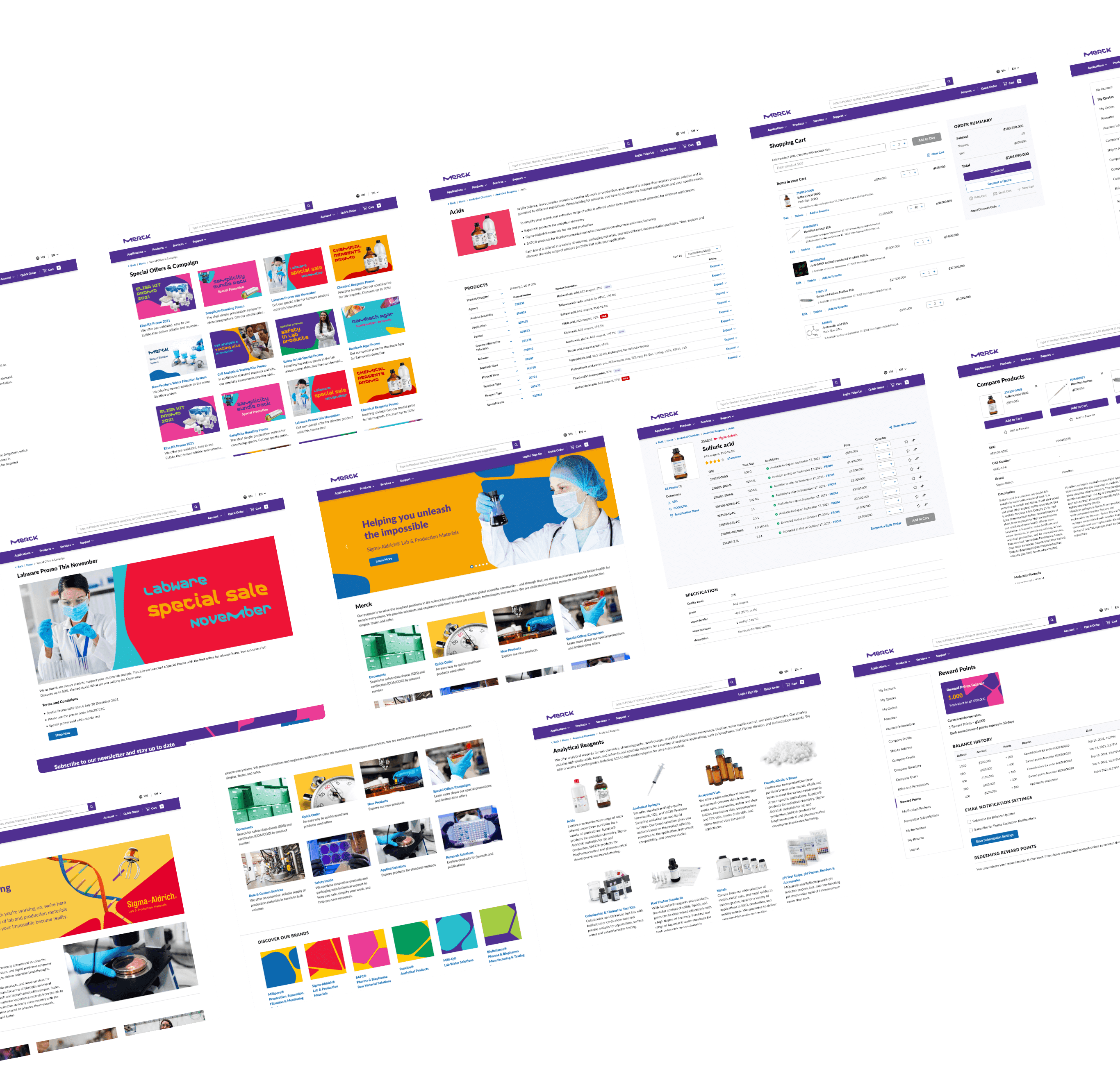Merck mockup