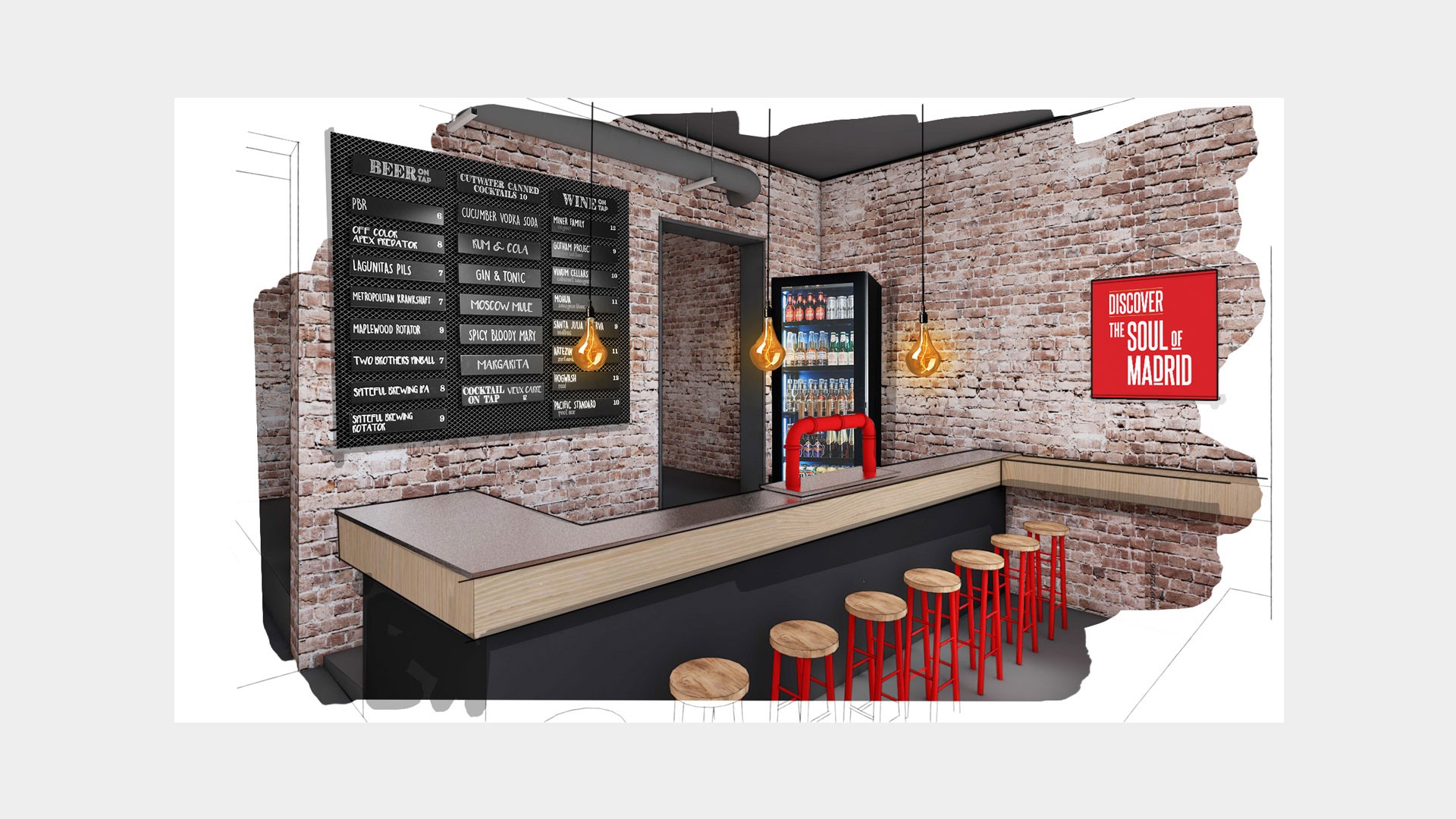 Madri Excepcional Bar Design