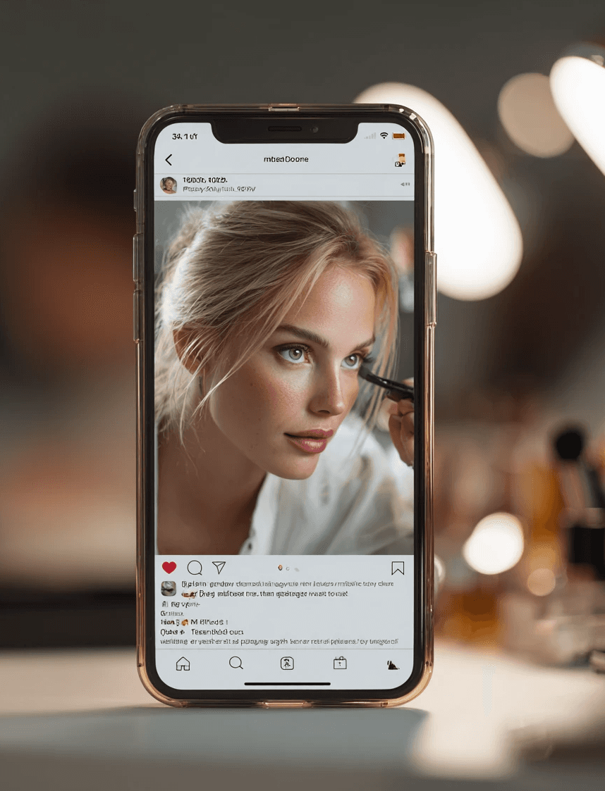 A smiling woman with her arms crossed, standing against a dark green background. She has long, dark hair.