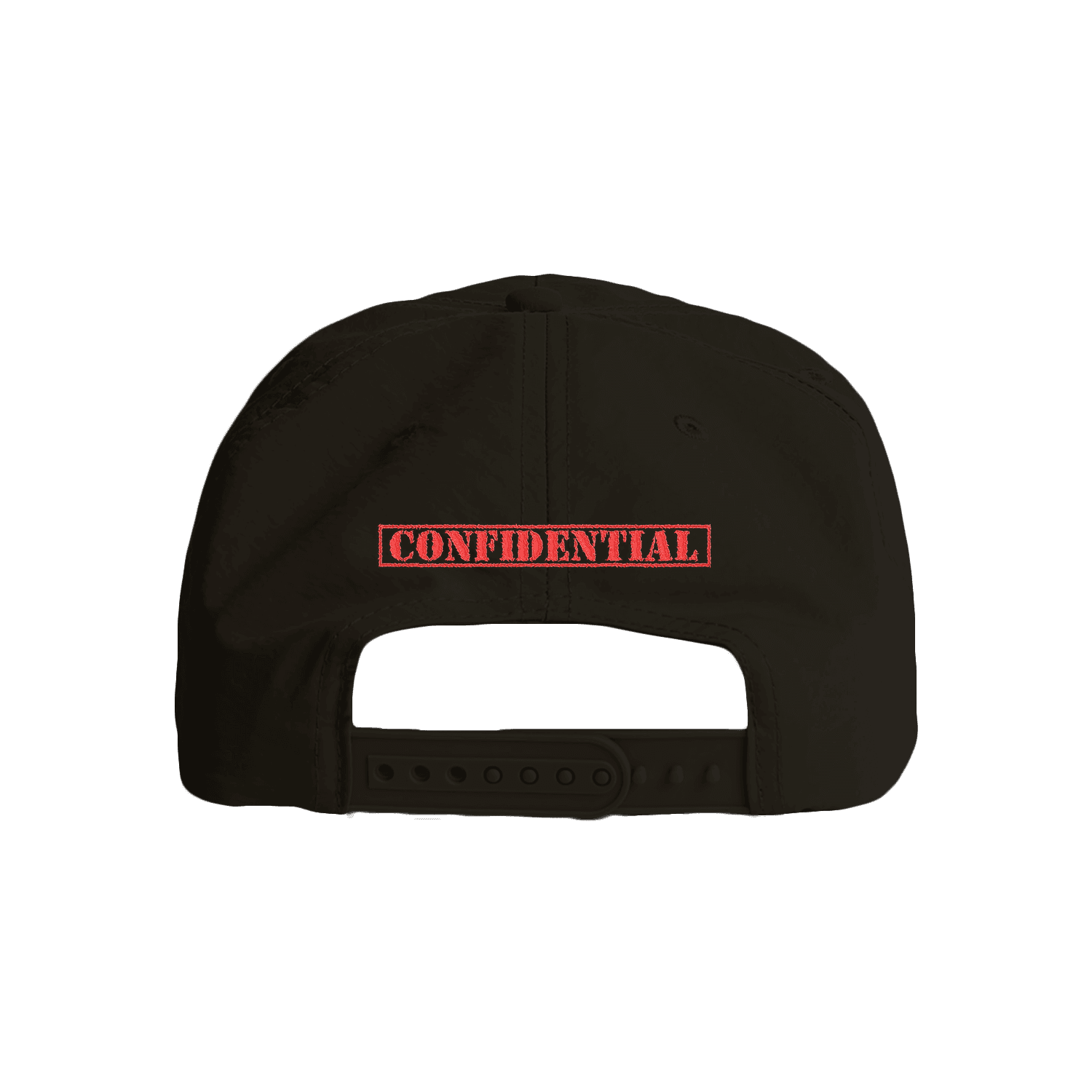 Fraud Department Nylon Surf Hat - Black - back