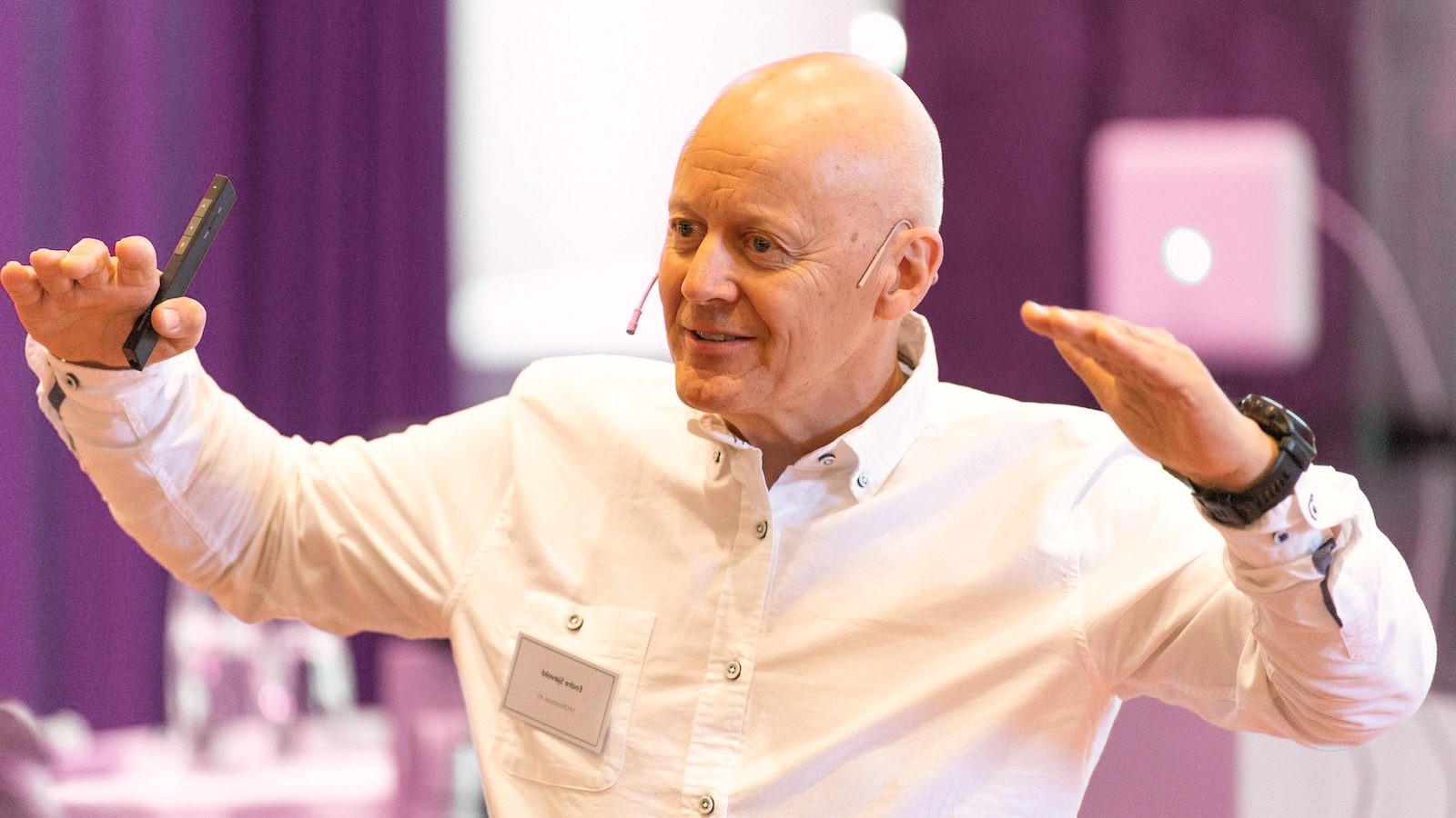 Endre forklarer hva SPGR Dreier seg om