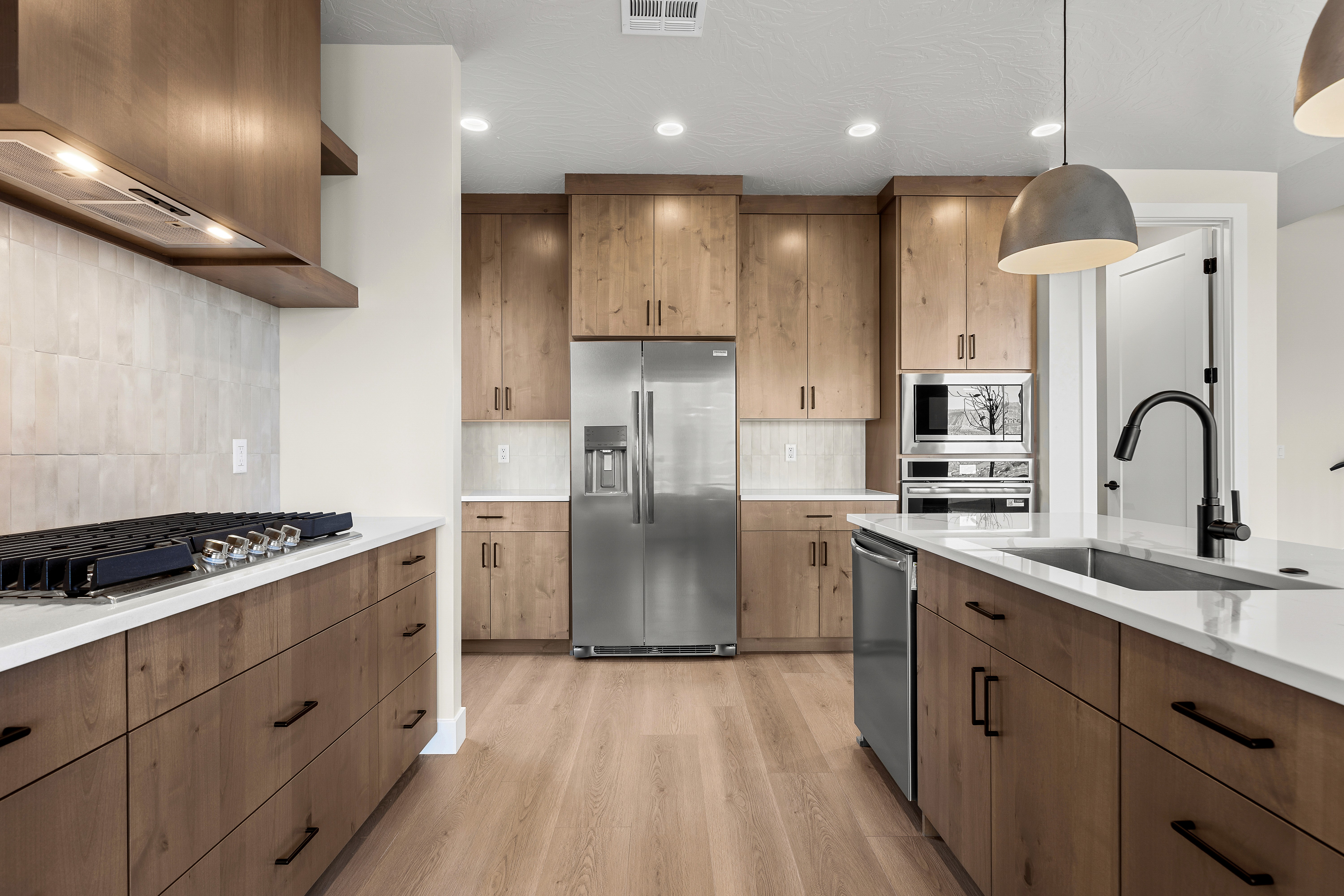 Spacious kitchen with custom cabinetry in a Southern Utah home