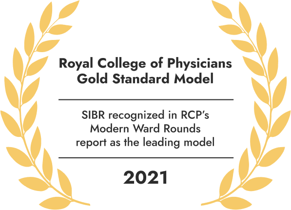 Award scroll Royal College of Physicians Gold Standard Model
