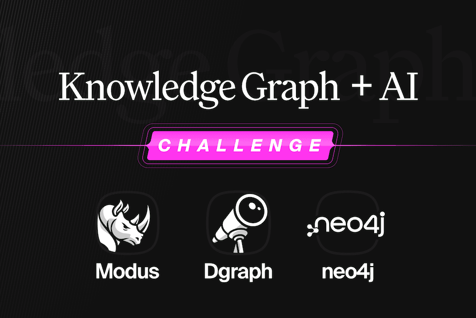 Join us for the Hypermode Knowledge Graph + AI Challenge from December 16, 2024 to January 12, 2025 