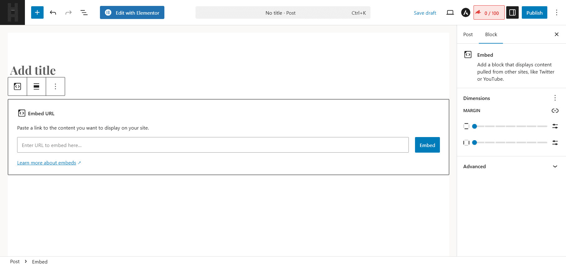 wordpress editor