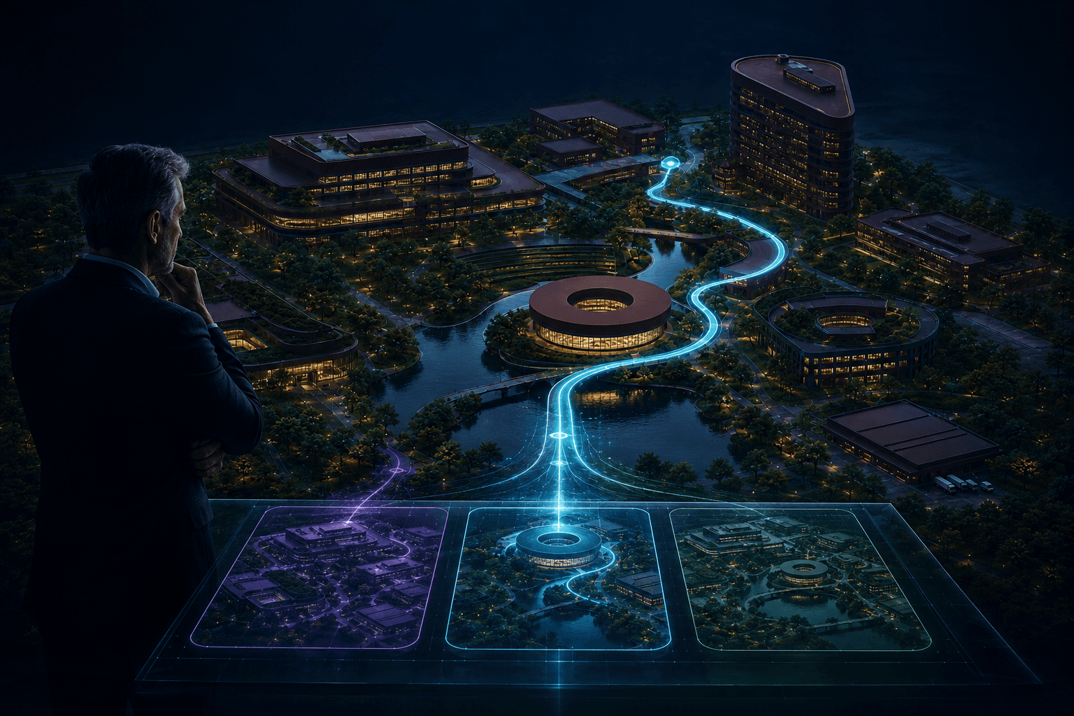 Your decision path · priorities organized around enterprise value