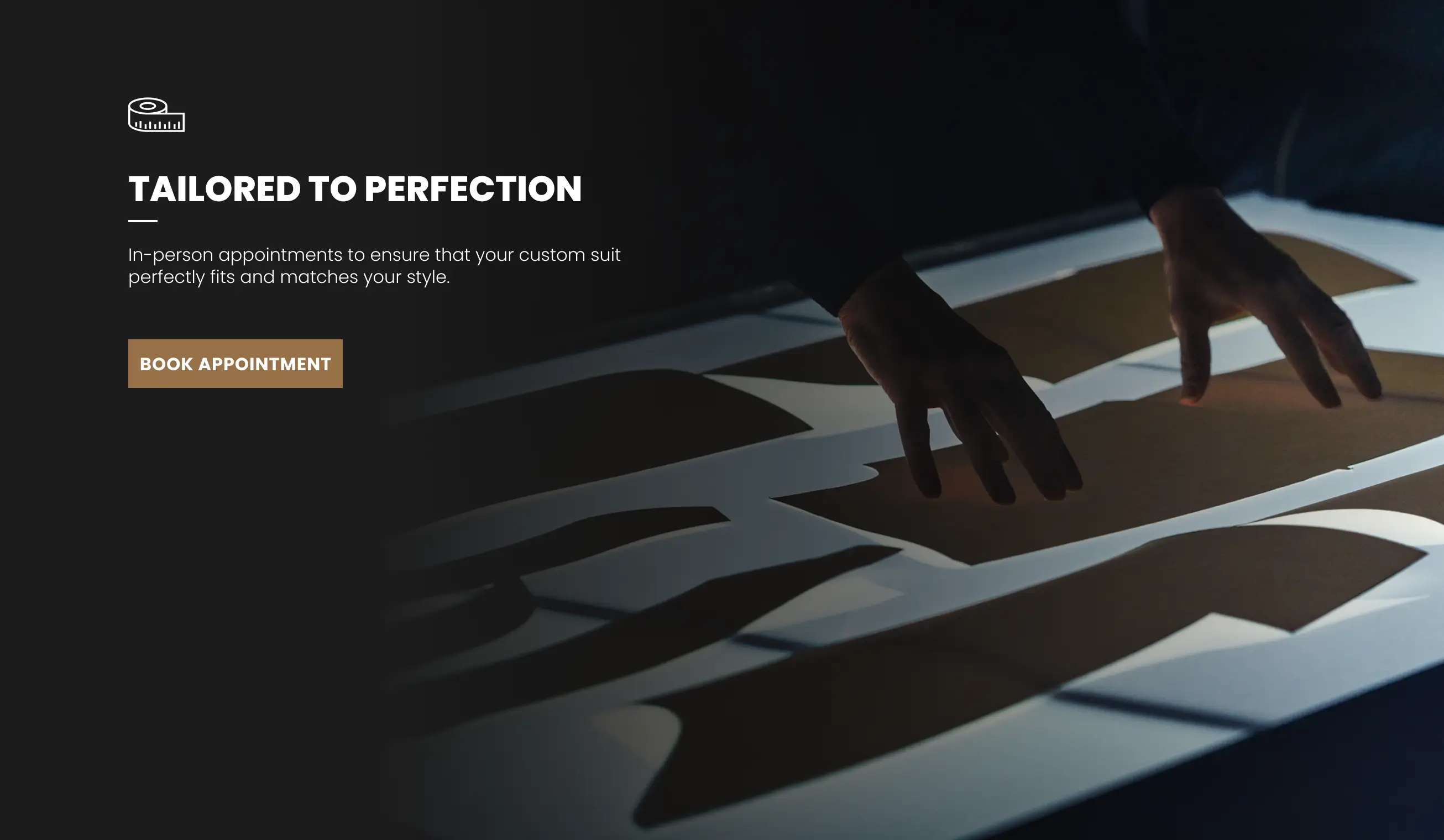 Hugo Boss - book an appointment interface design