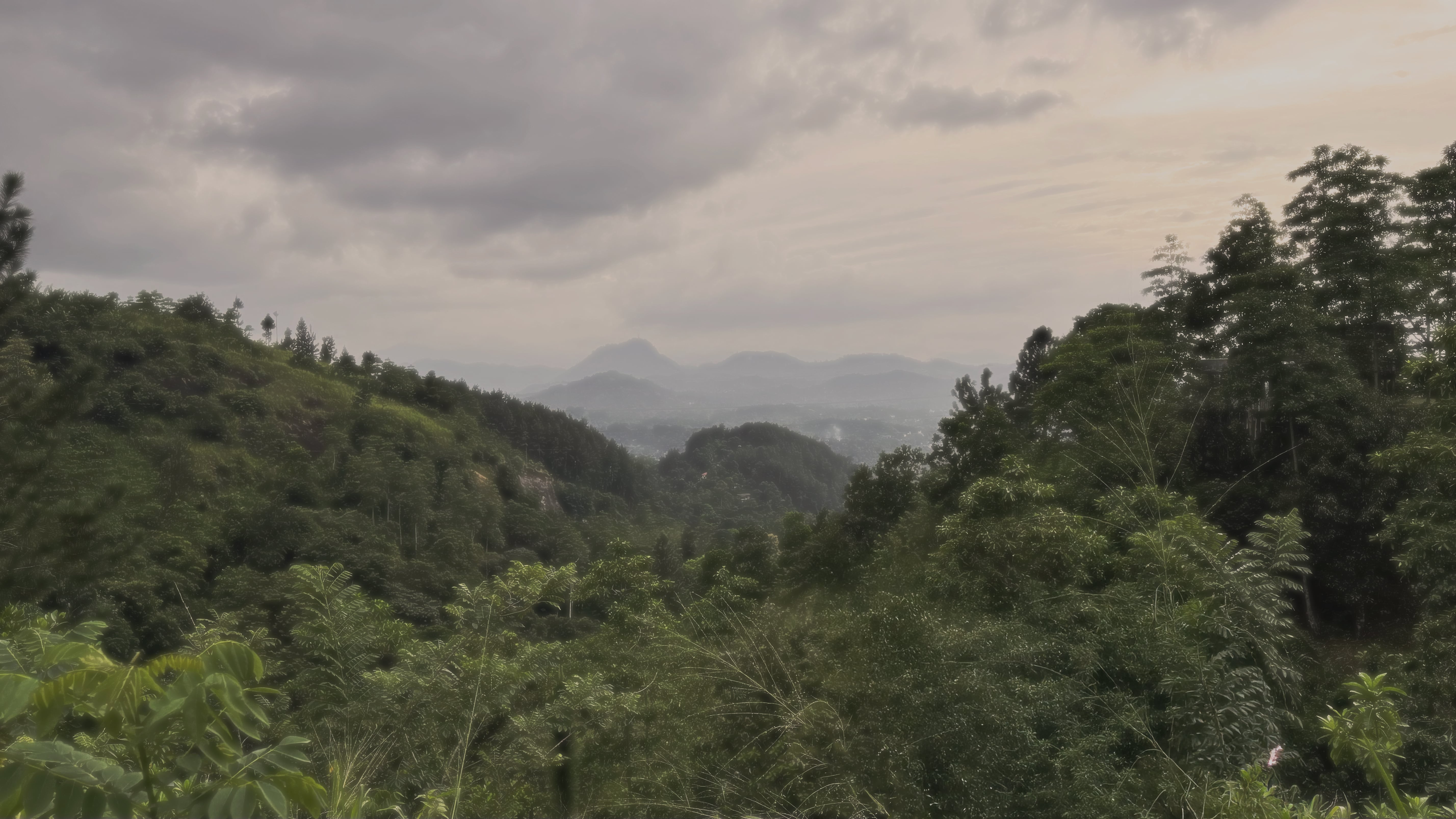 Scenic mountain view