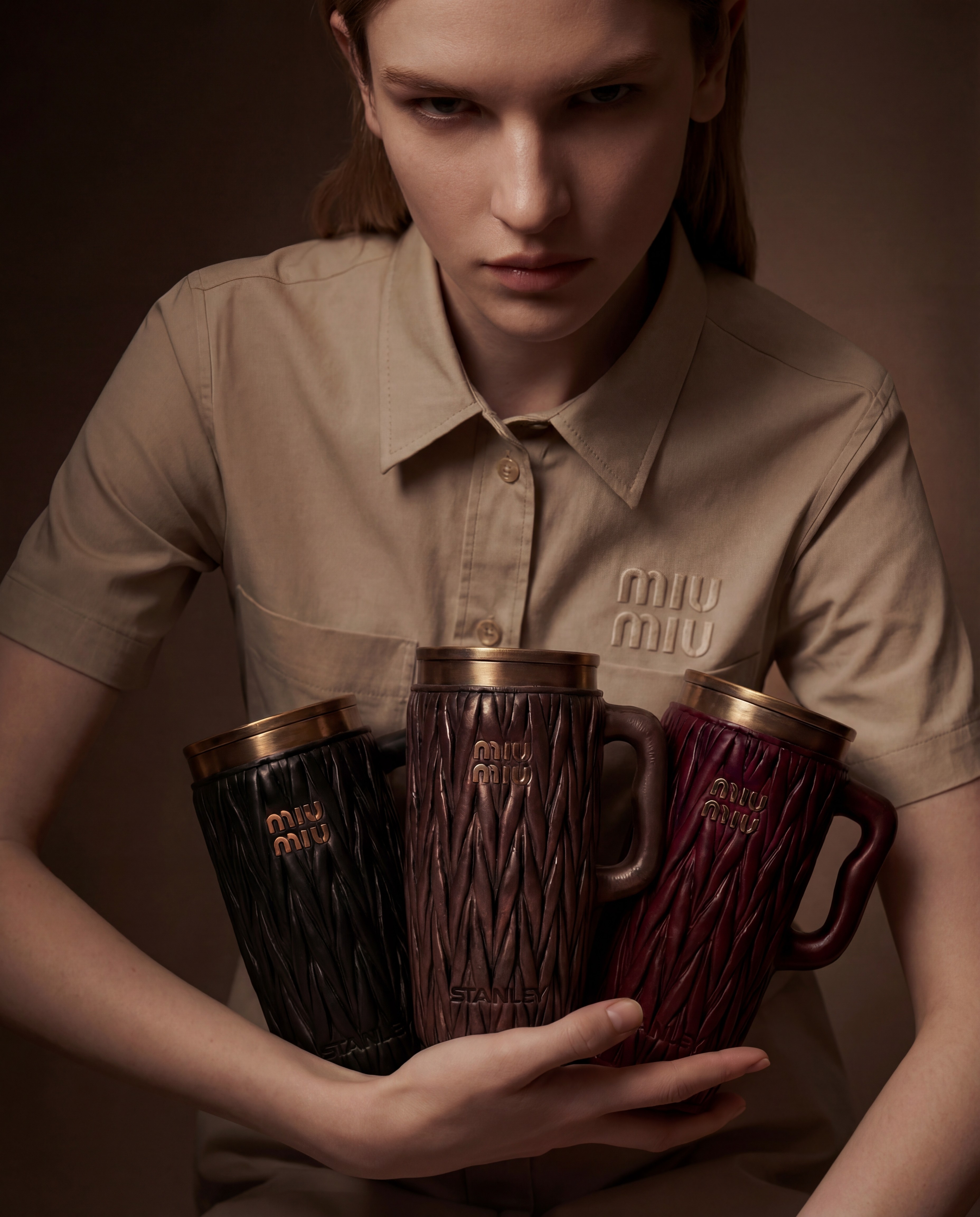 Woman Look Into The Camera