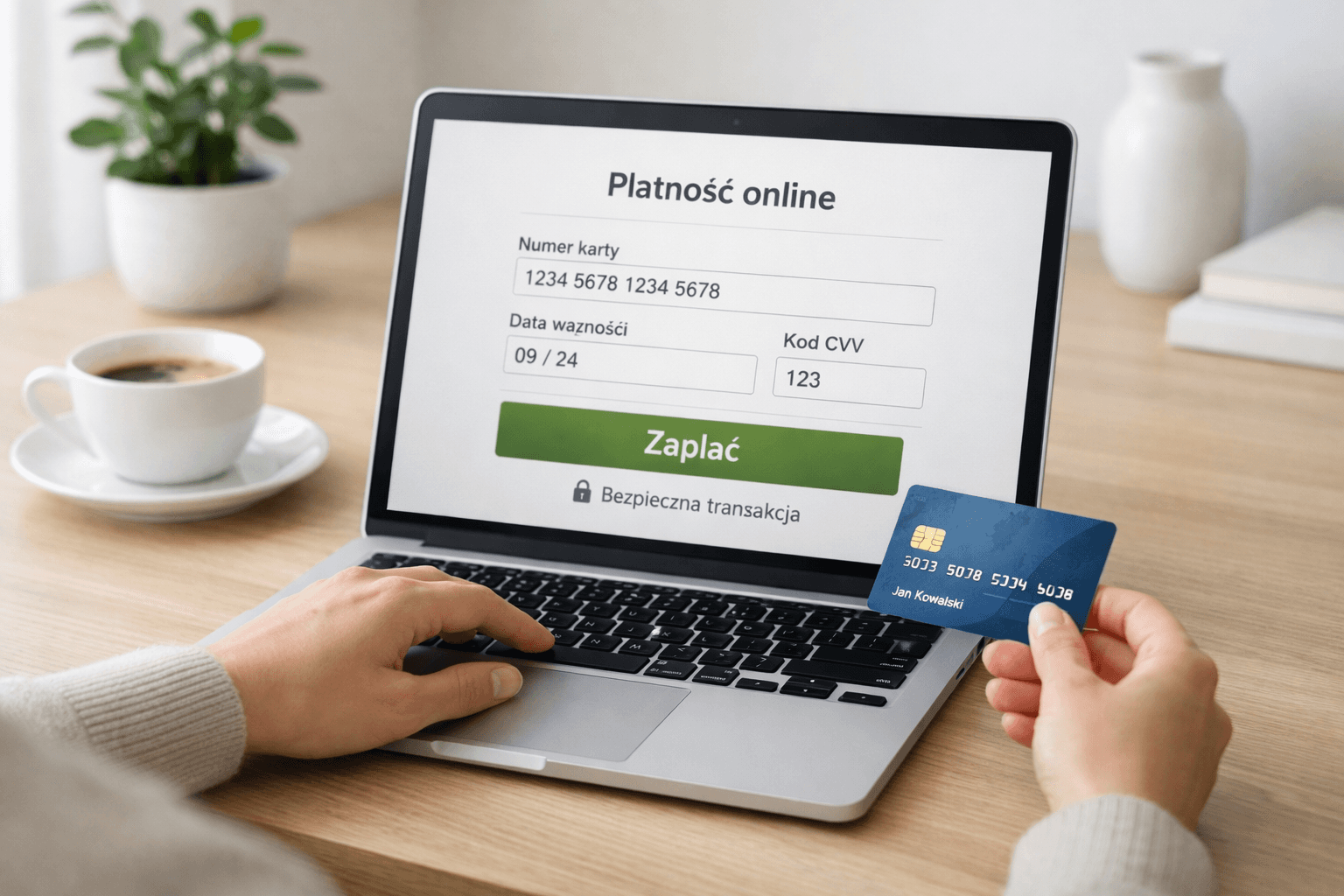 VEKRO zaliczka na stół drewniany