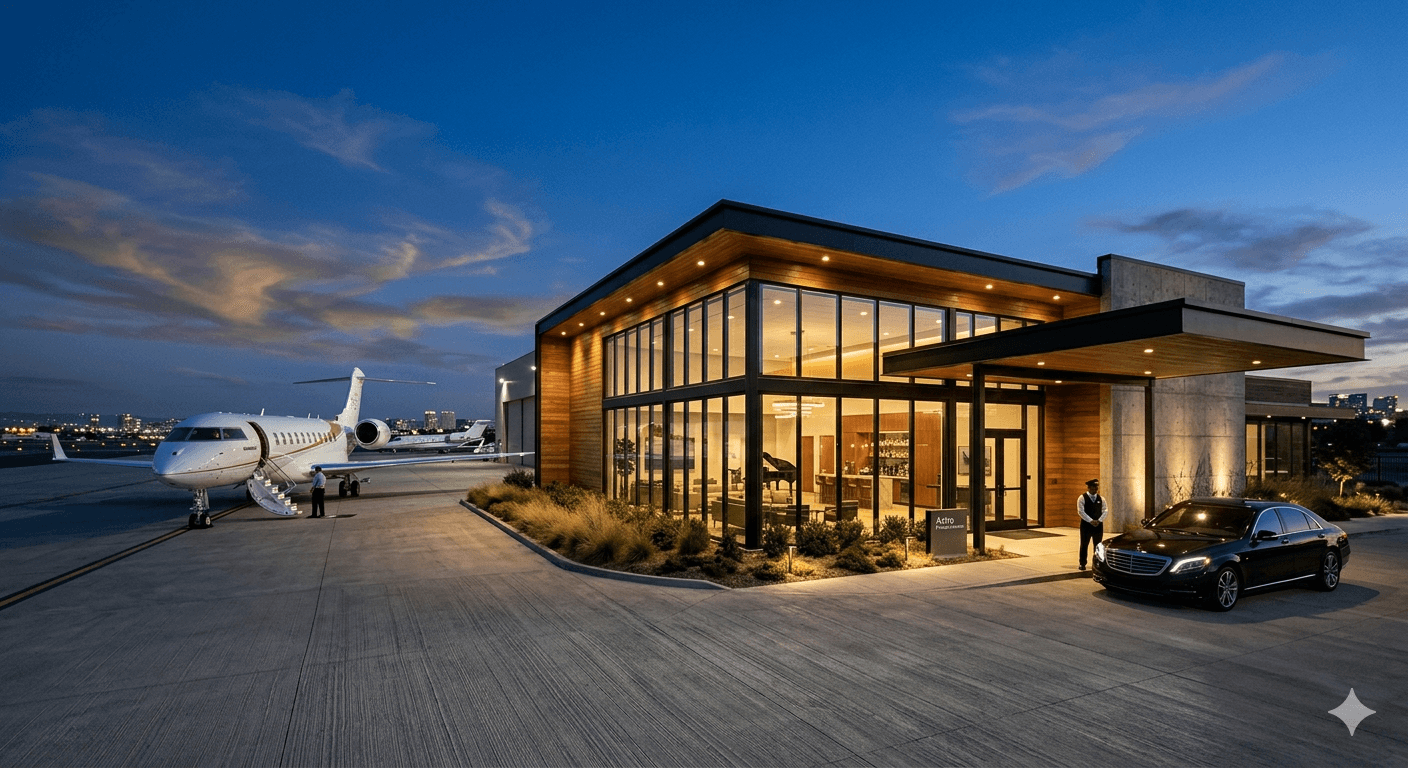 ack 전용기 차터