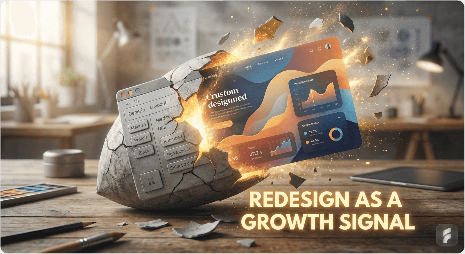 Rebrand Before Series A Strategy