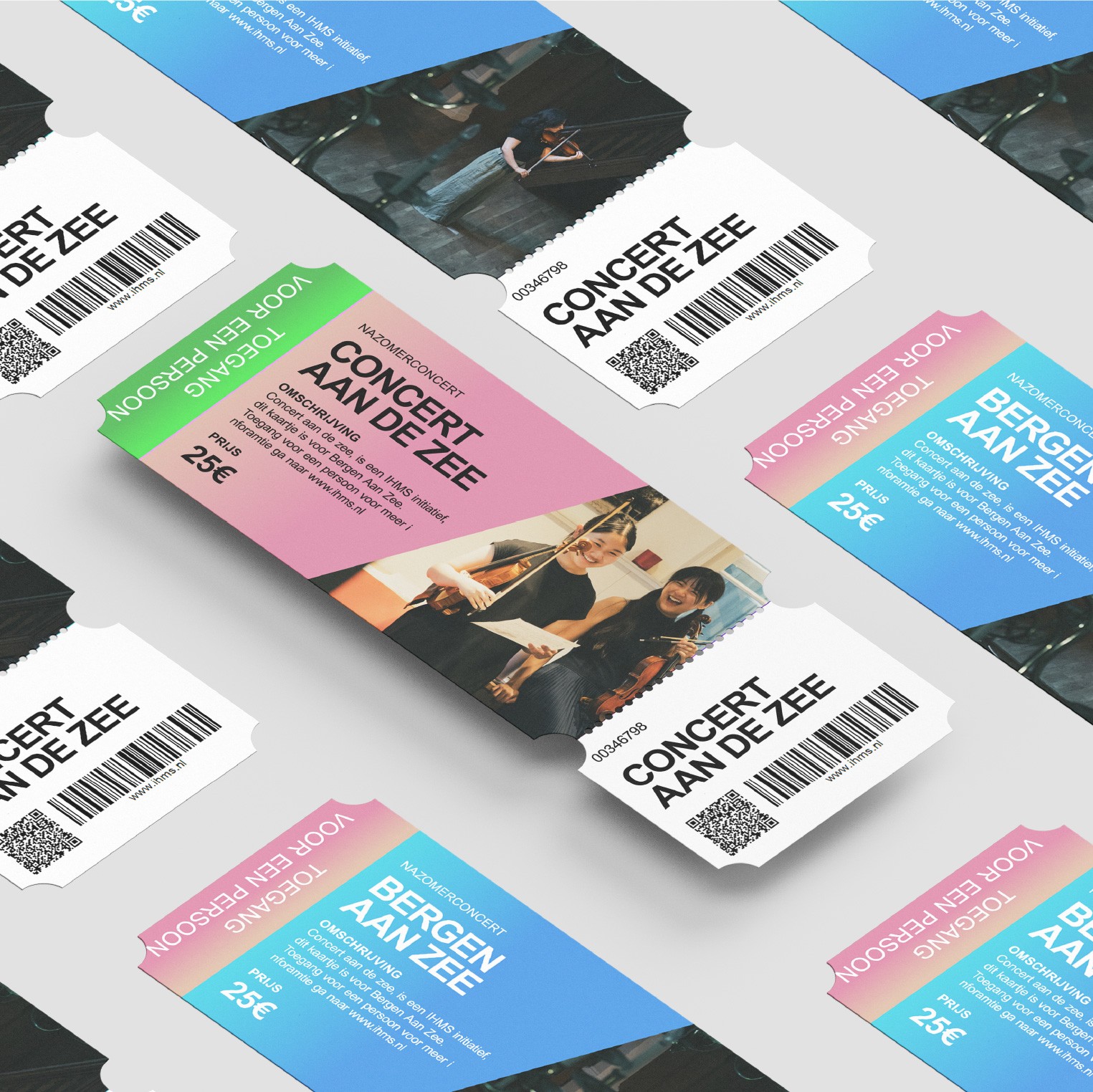 Tickets for IHMS in physical style in brand colors