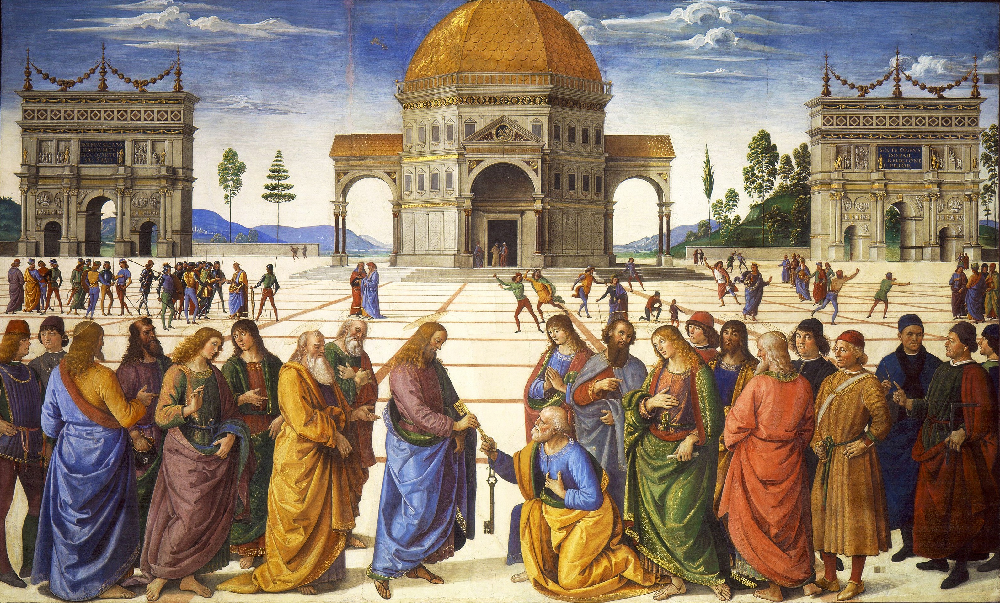 文藝復興（資料來源：Delivery of the Keys, Pietro Perugino）