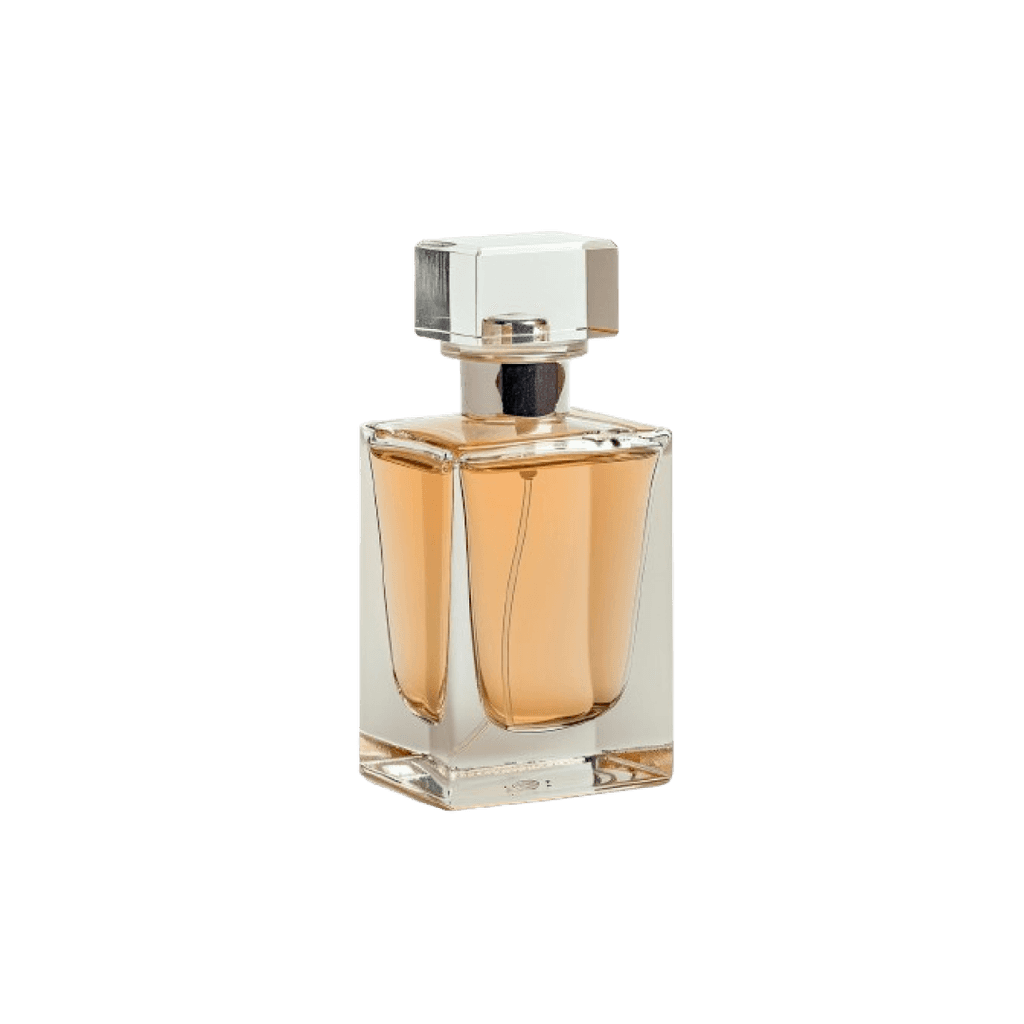 A bottle of perfume with its background removed using AI.