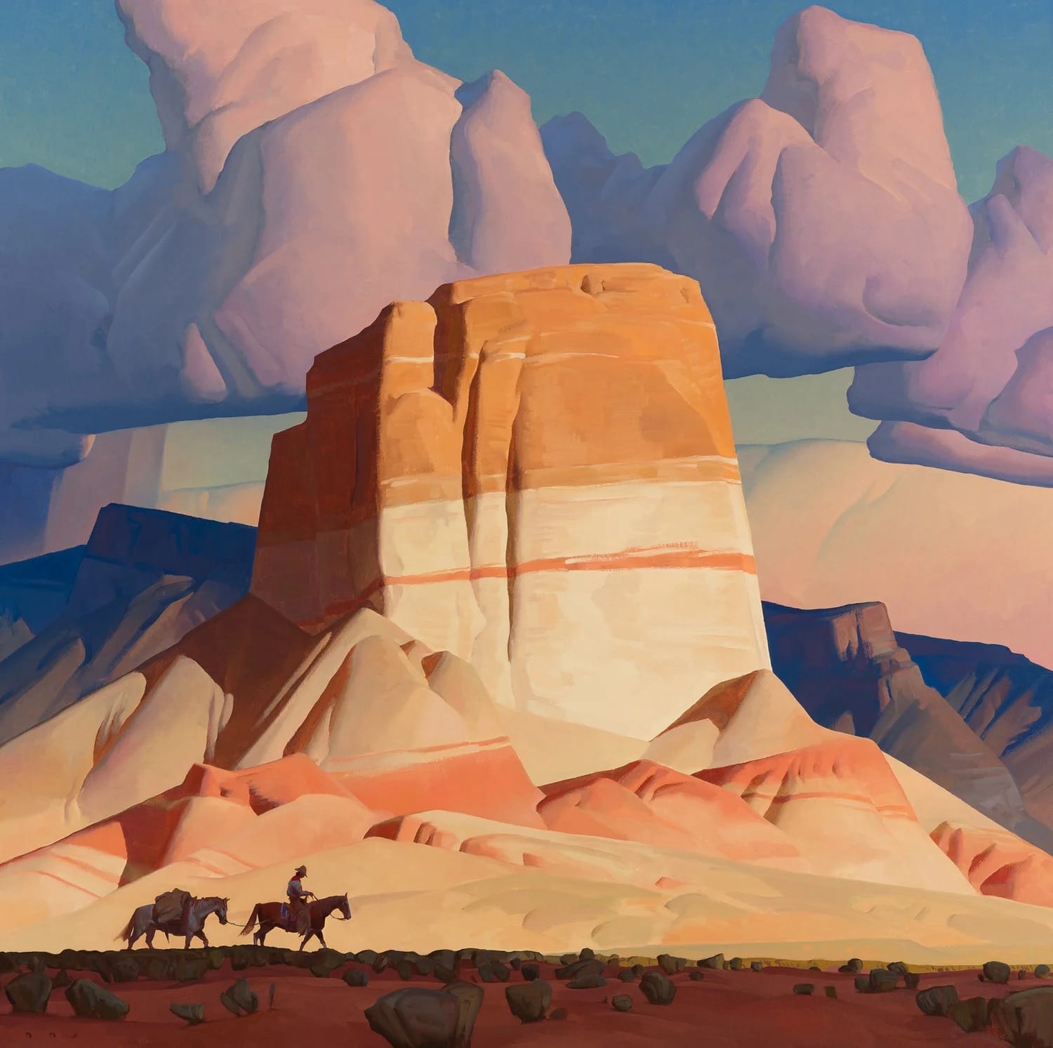 Brett Allen Johnson Harnesses the Glow of the American Southwest in Dreamy Oil Paintings