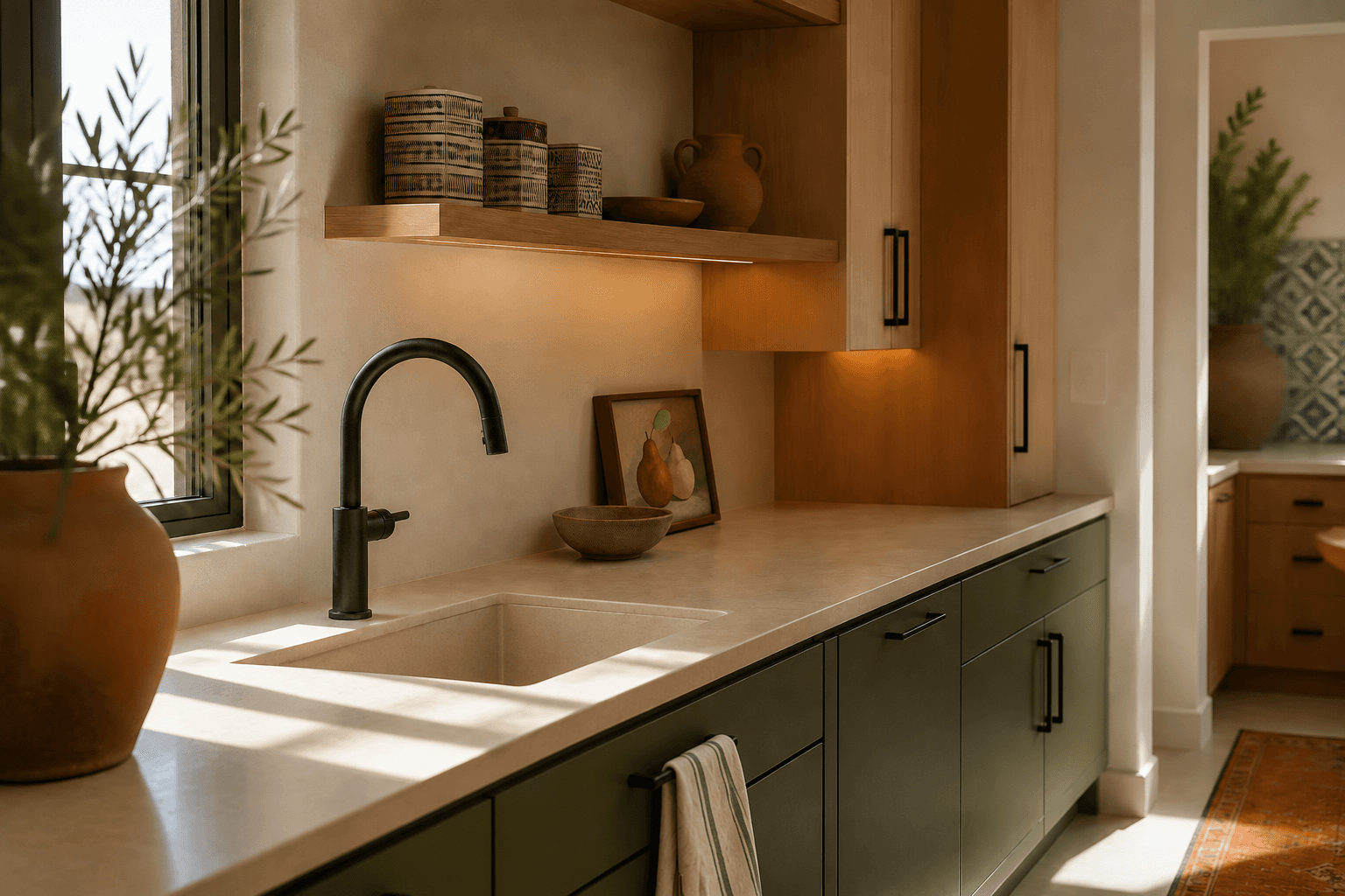 Modern Mexican Kitchen Ideas: Tile, Wood, Color, and a Layout That Works inspiration image 5