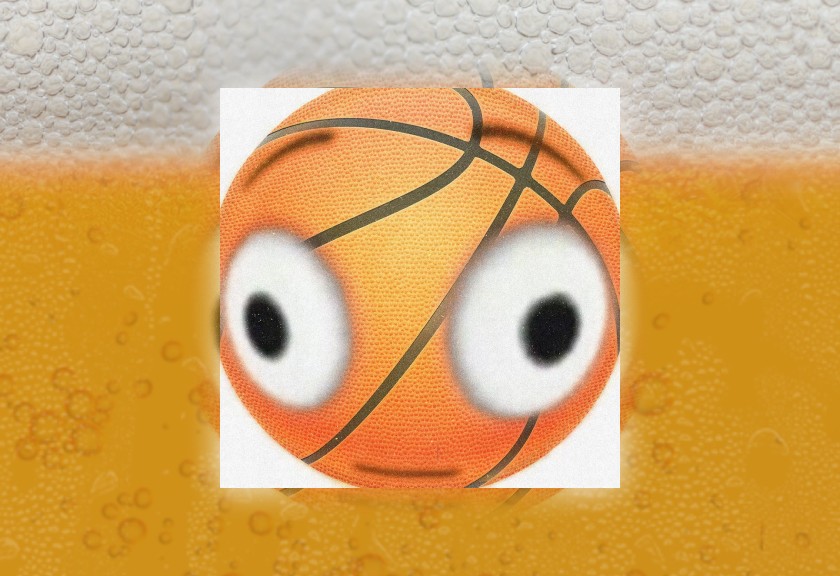 Moody surprise party birthday invitation featuring an old-fashioned drink with smoky green hues