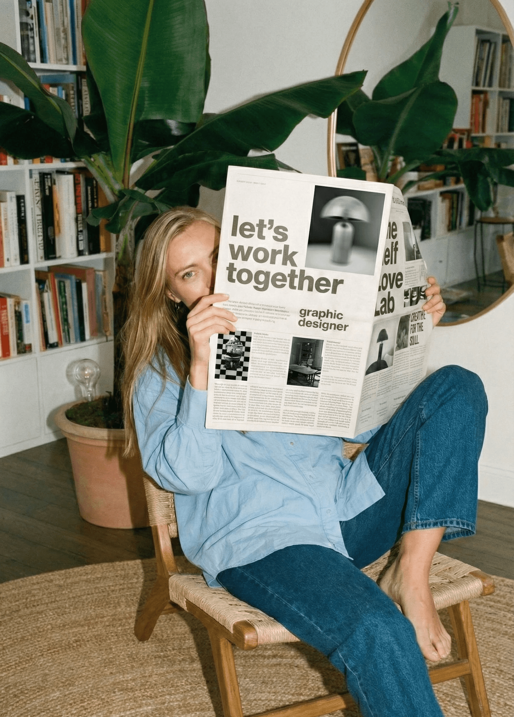 a blurry photo of a person standing in front of a wall