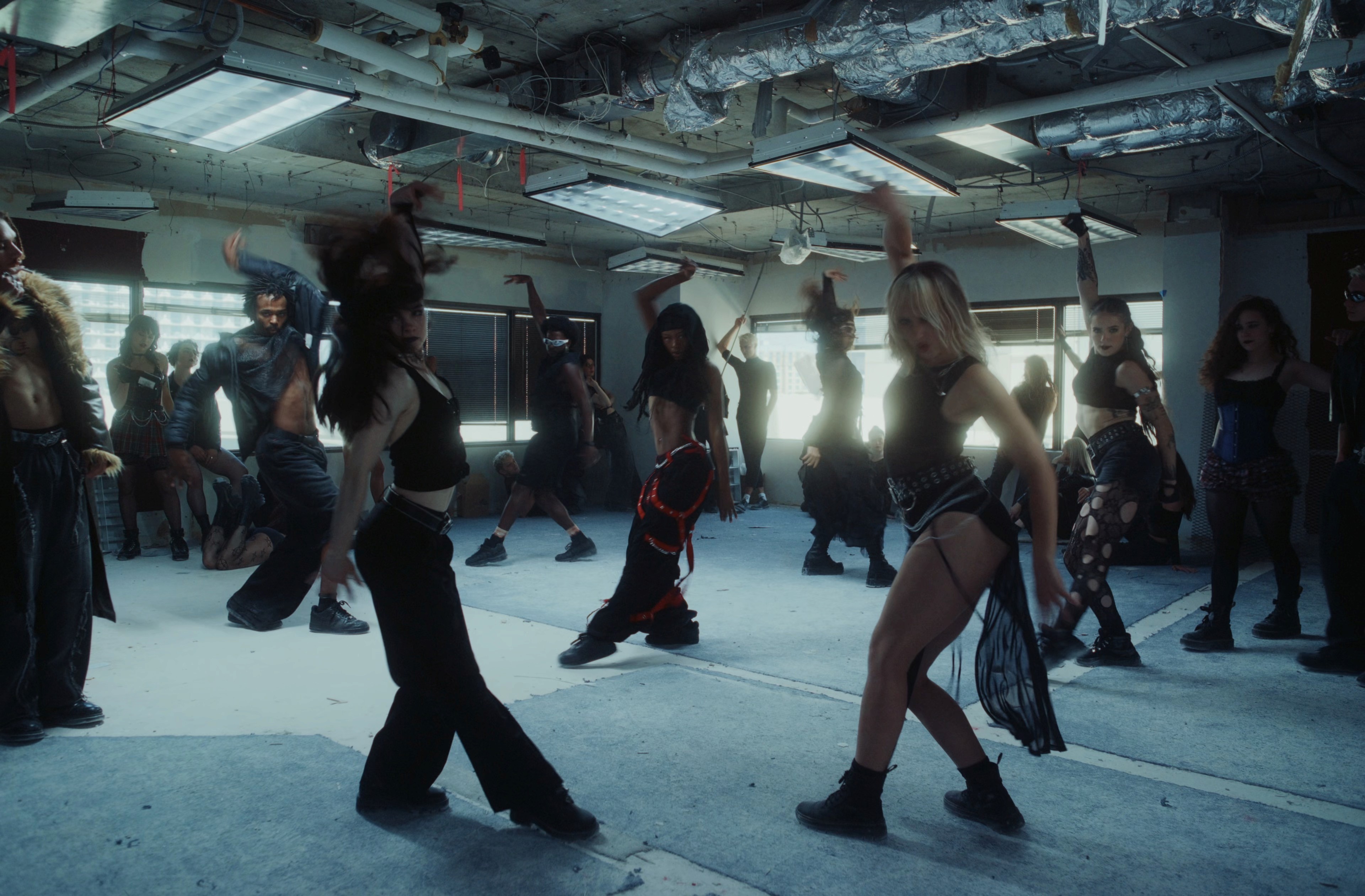 Still from Dayburn, a music video for Monika Felice Smith (2025).