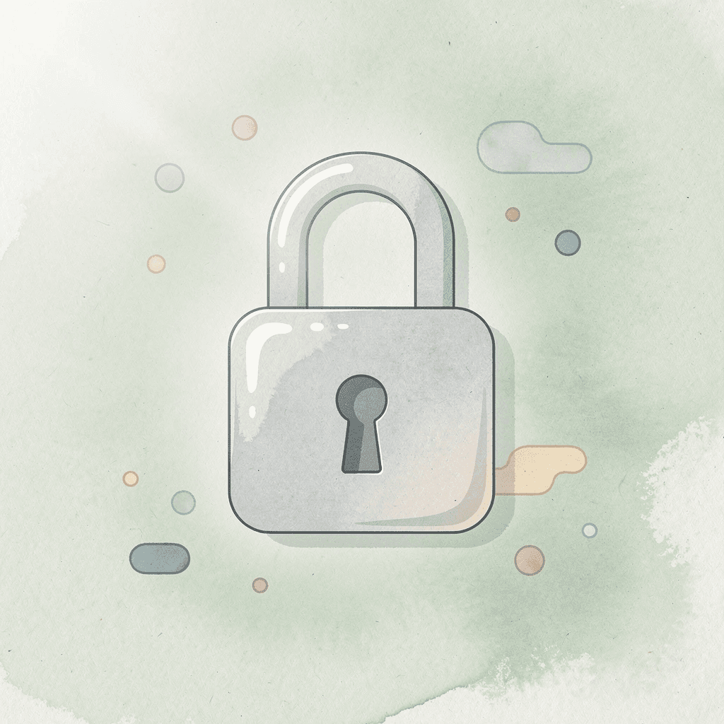  Lock icon representing Celsius's false claims of customer fund protection
