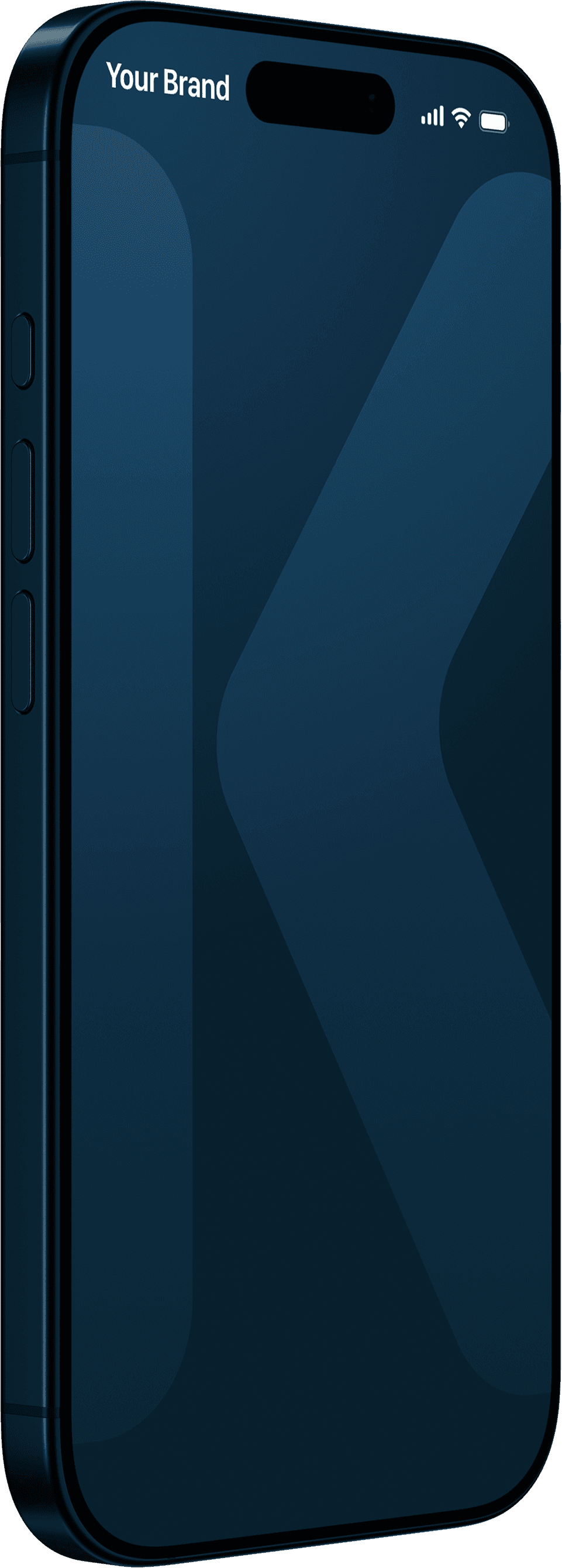 Keyros key visual with branded iPhone