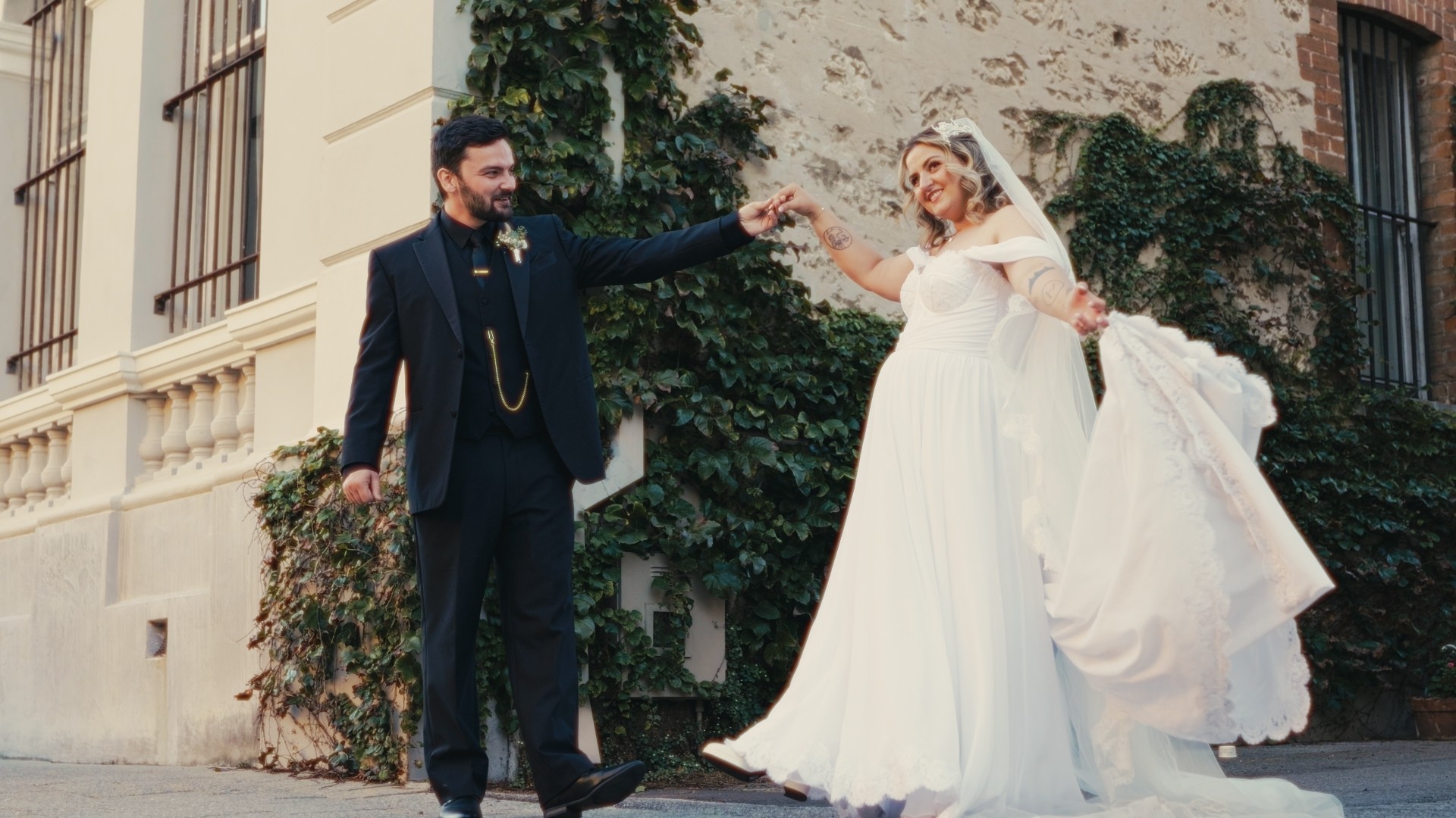 Sharne & George’s lively wedding celebration at Tradewinds Hotel Fremantle, captured by To Love Studio with candid moments and joyful energy.