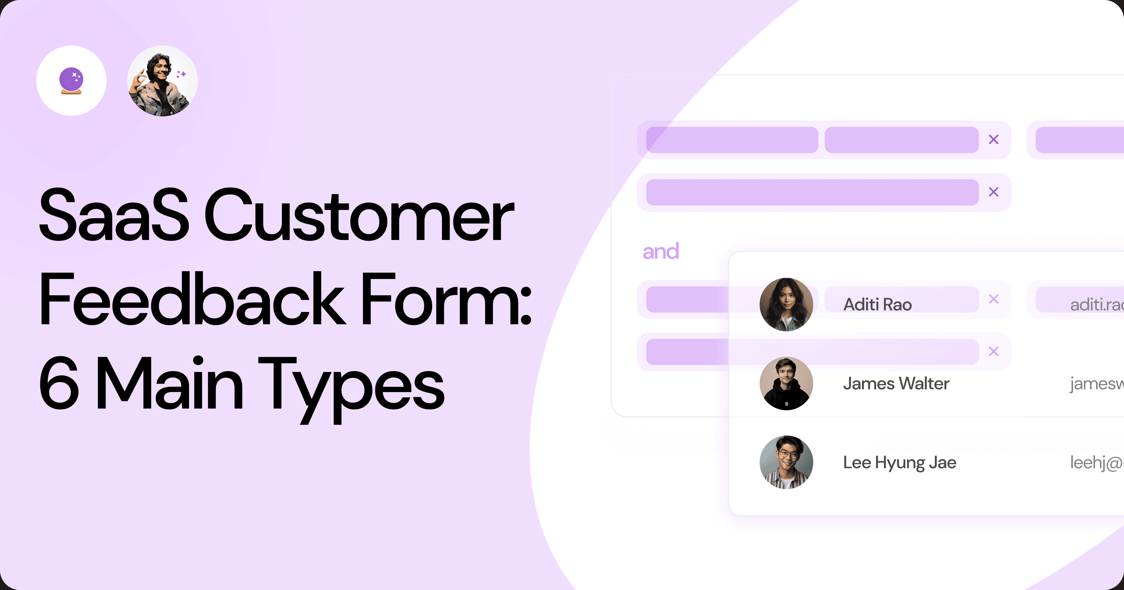 SaaS Customer Feedback Form: 6 Main Types