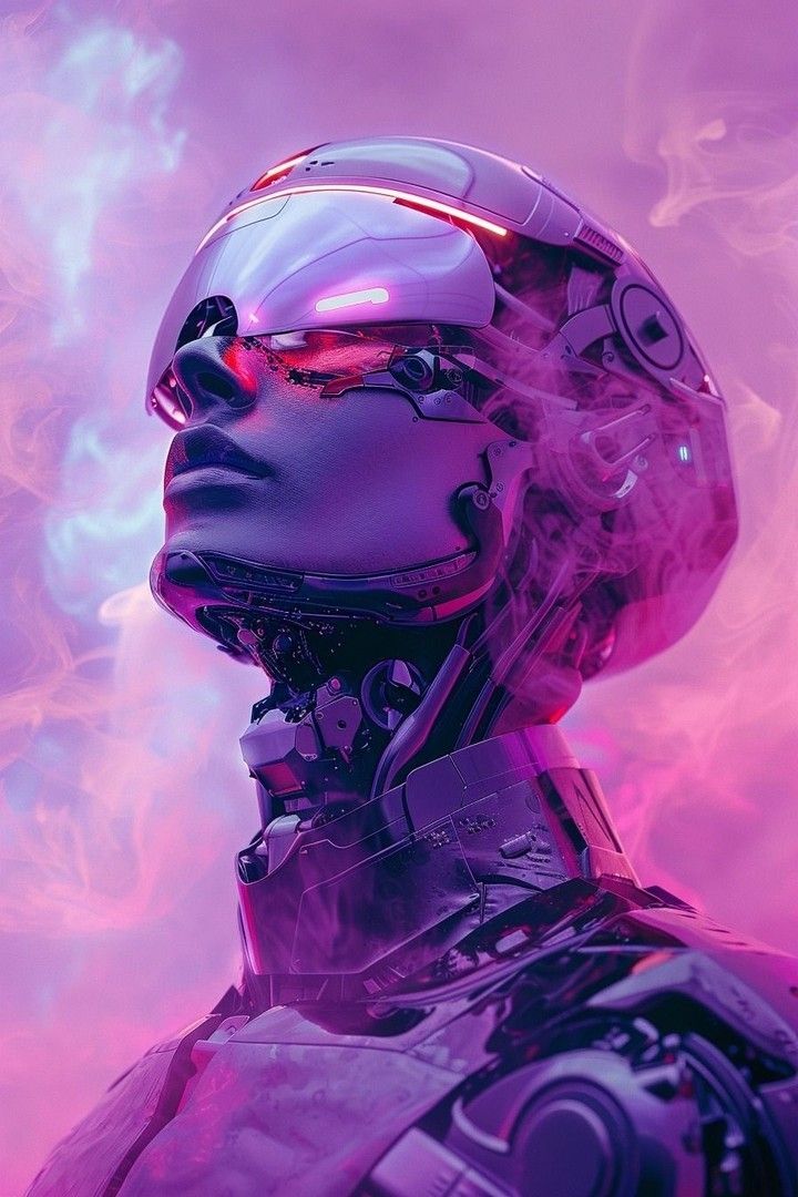 رجل الي, بنفسجي, رجل الي ينظر الى السماء