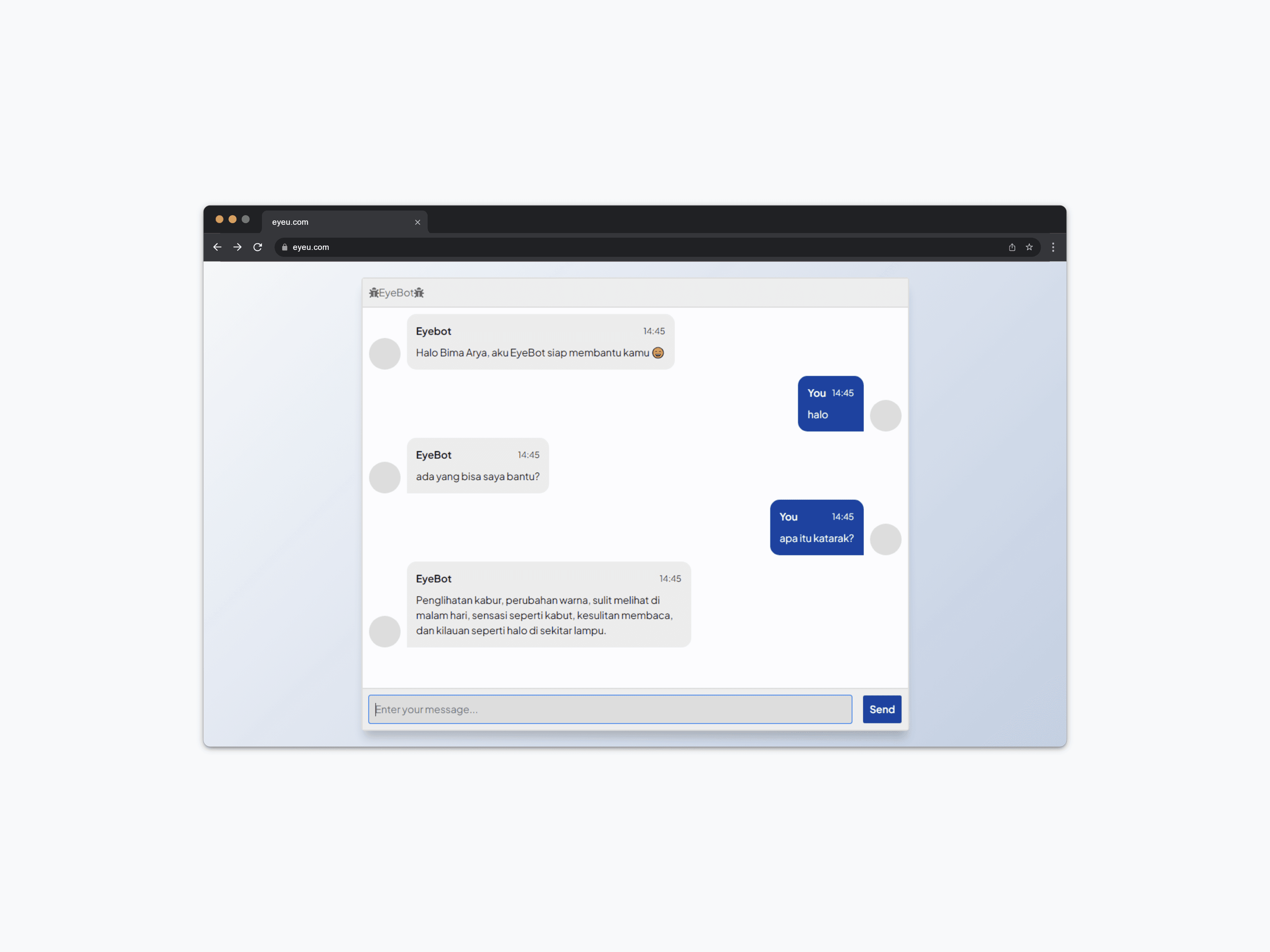 Chatbot | EyeU