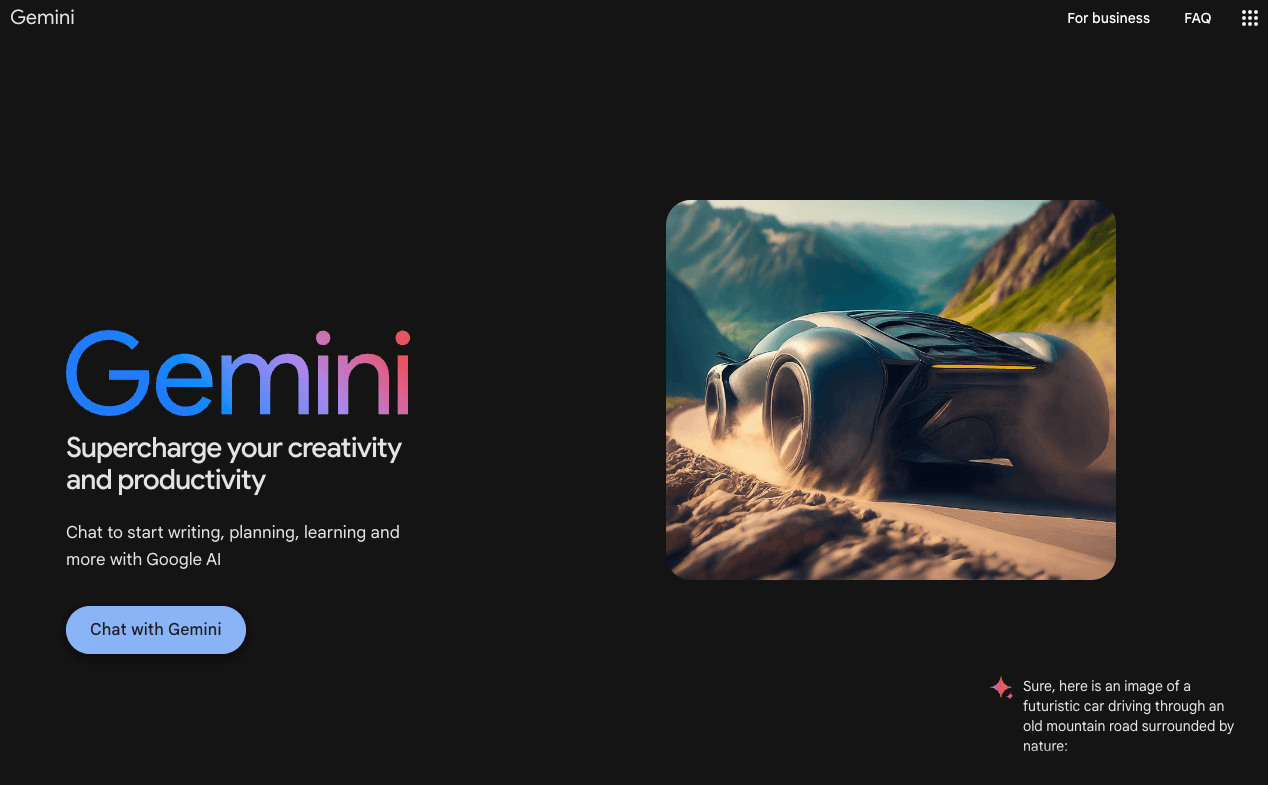gemini website