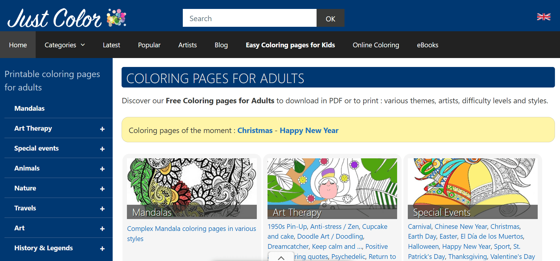 just color - Free Coloring Websites for Kids