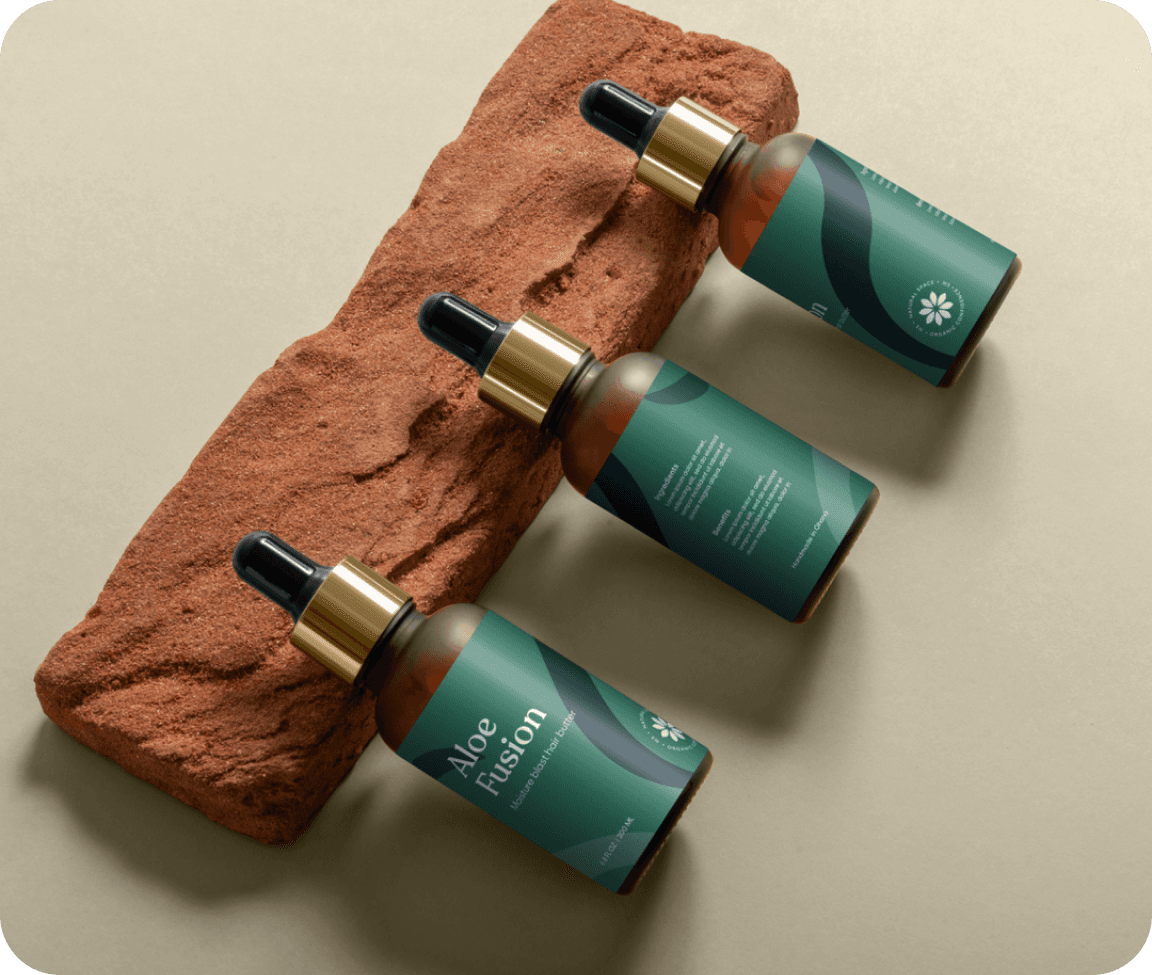 Natural Space packaging design