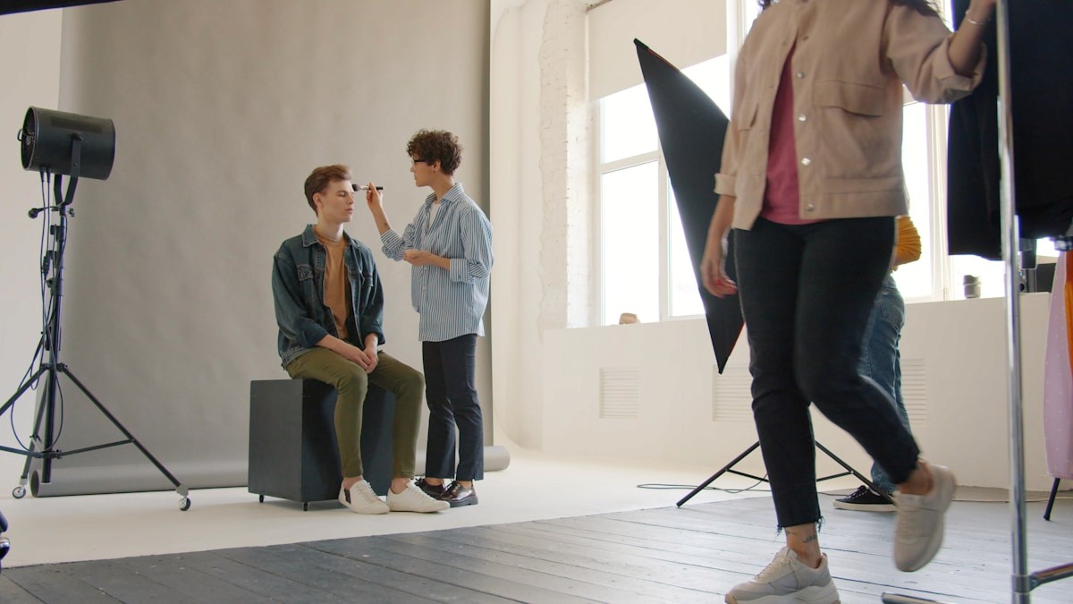 Editorial studio production