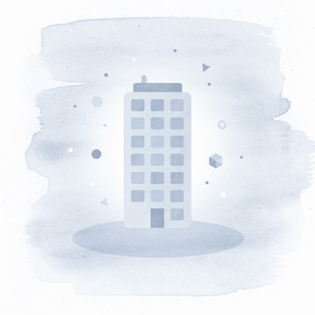 Office building icon representing Rush Order Tees Philadelphia headquarters