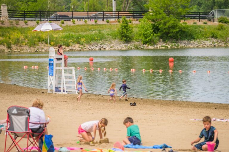 Geist Waterfront Park Beach
