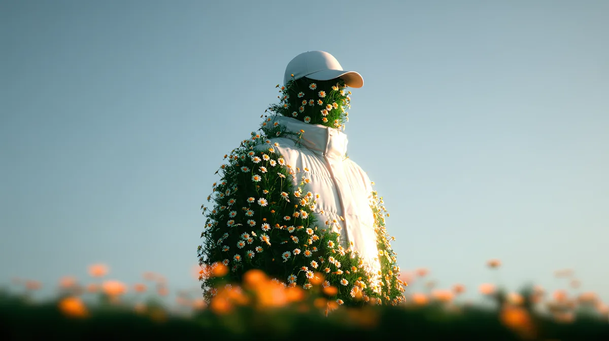 Floral Fusion Figure