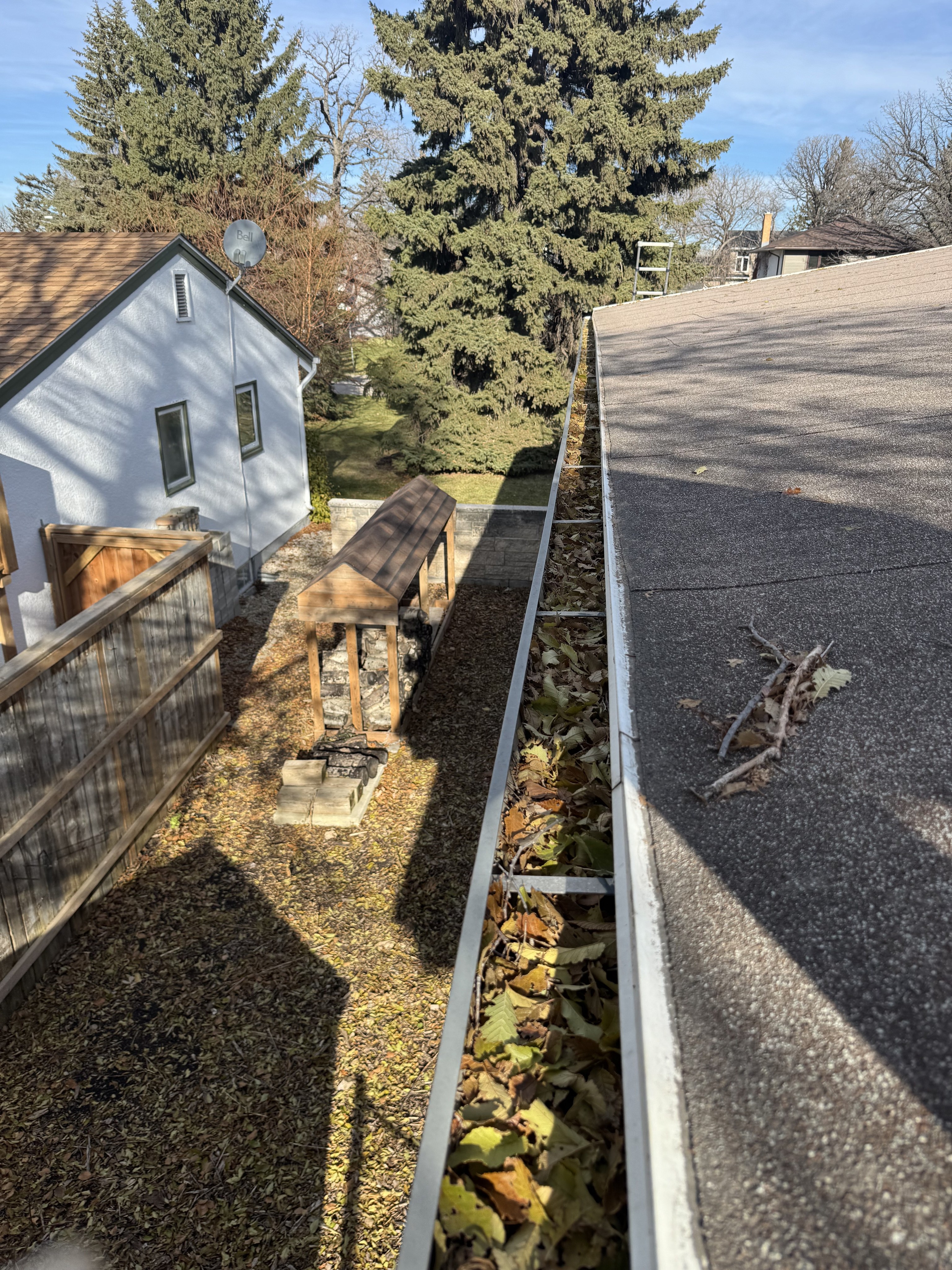 Gutter Cleaning After