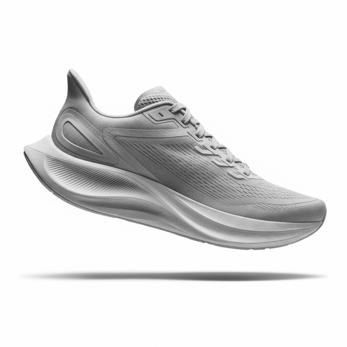 Gray Corbell men's sneaker with breathable mesh upper and sculpted sole from Air O Flex collection.