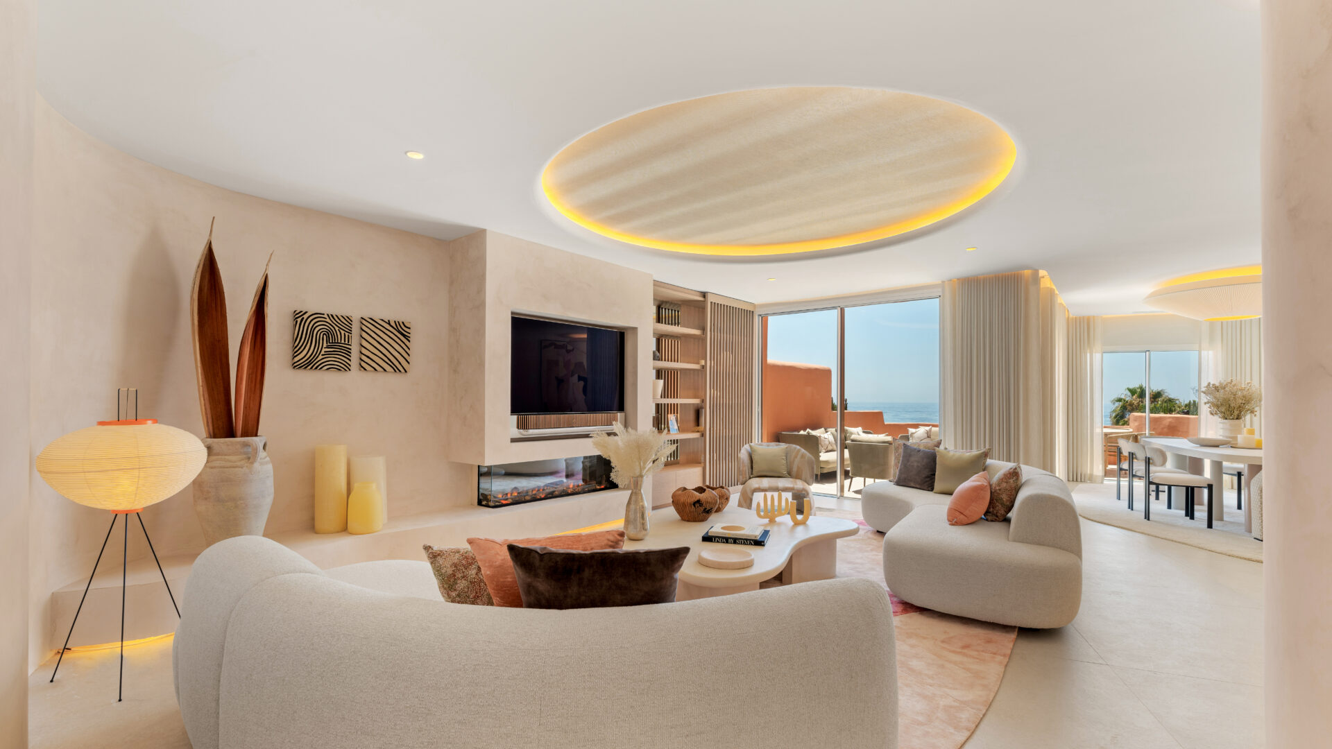 Luxury Beachfront Duplex Penthouse in La Morera, Marbella