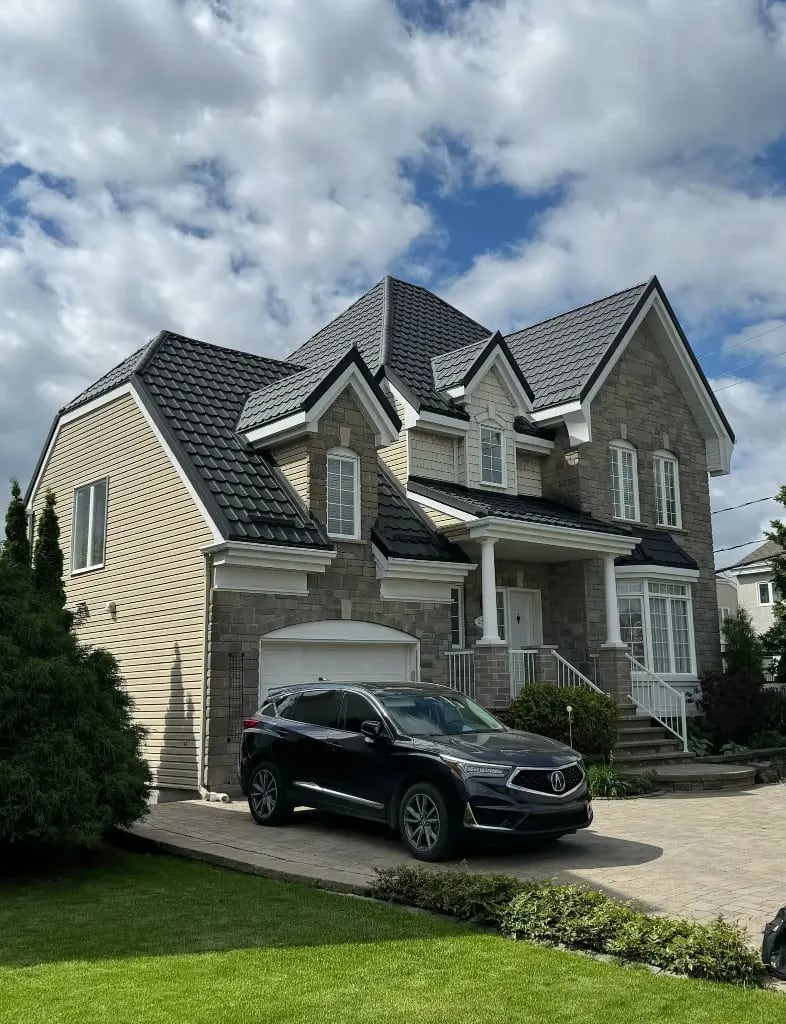 Metal roofing Mascouche - Quebec climate resistance