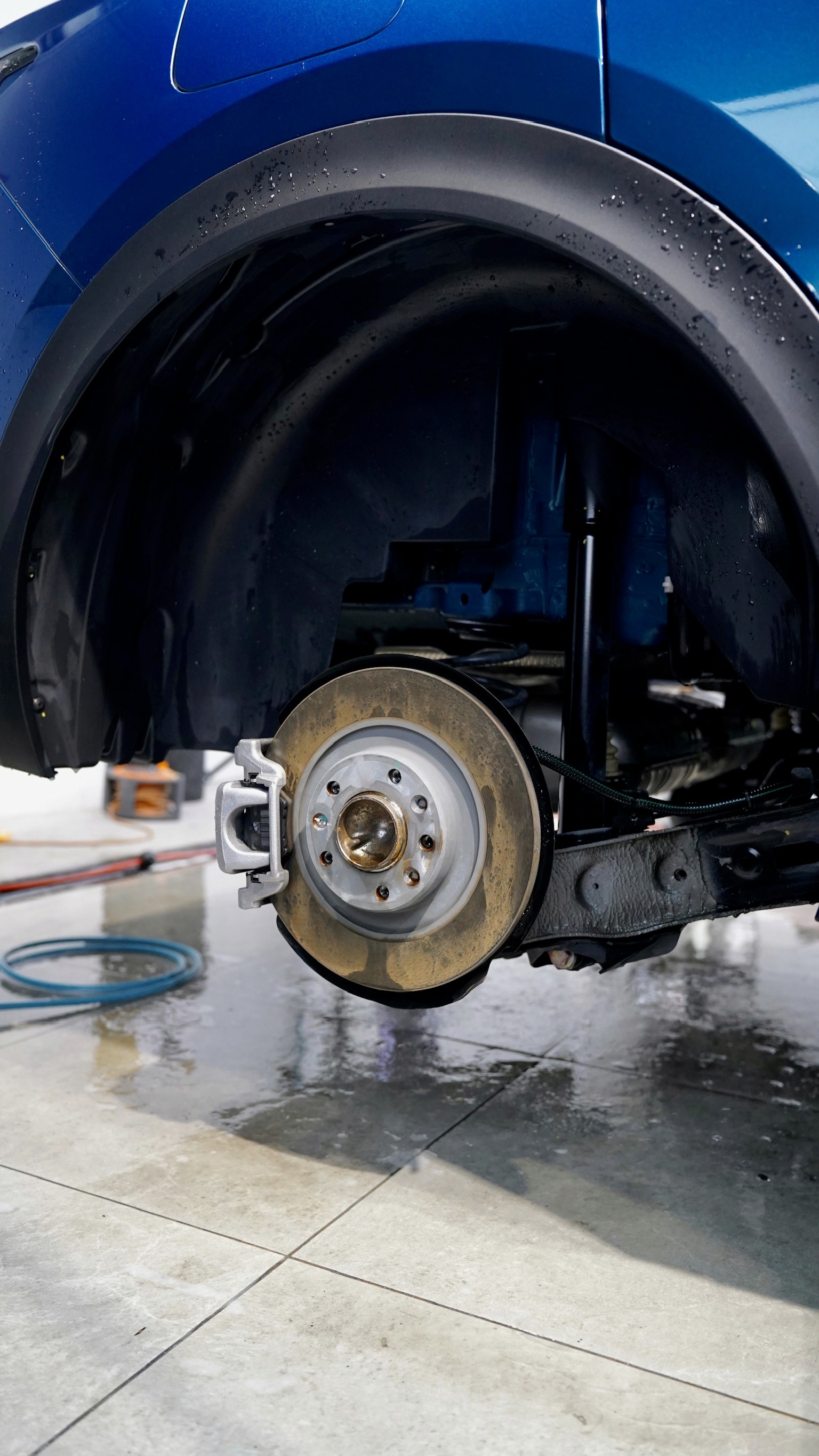 peugeot 408 wheels off clean