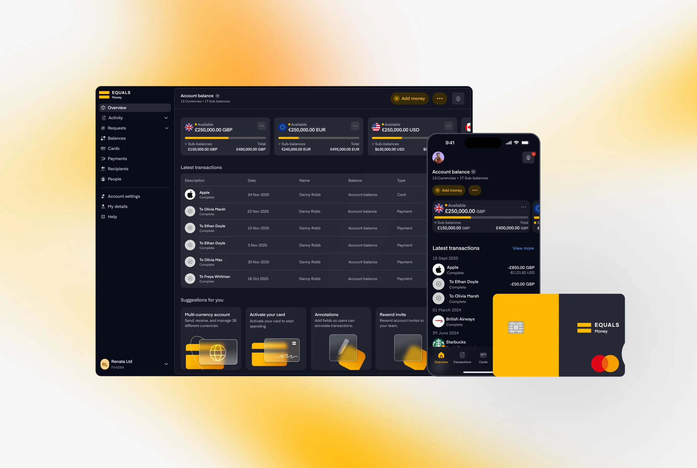 Equals brand project