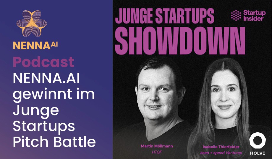 NENNA.AI gewinnt das Junge Startups Pitch Battle von Startup