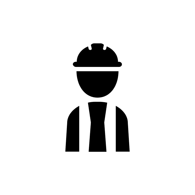 Job-site visit icon