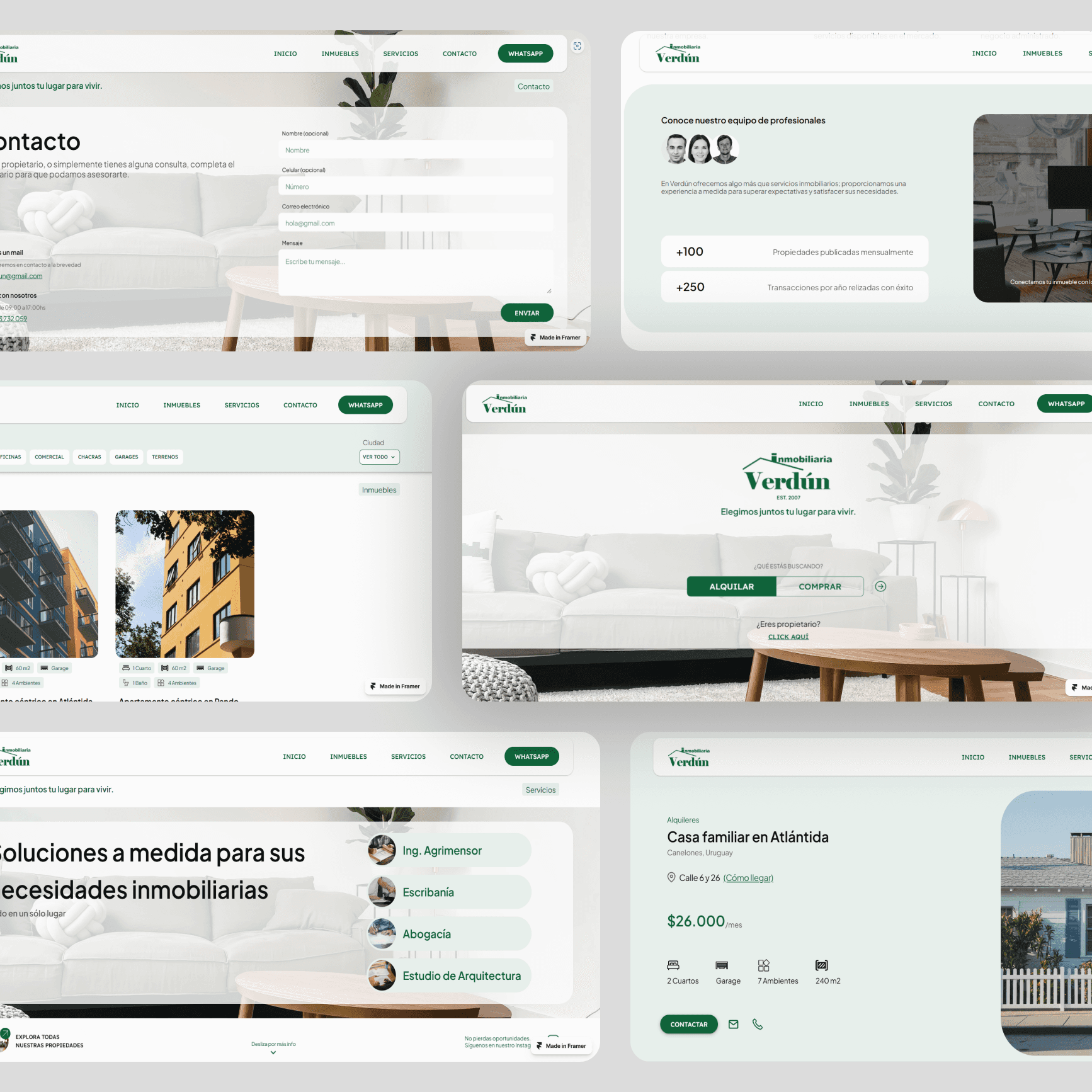 Verdun website layers