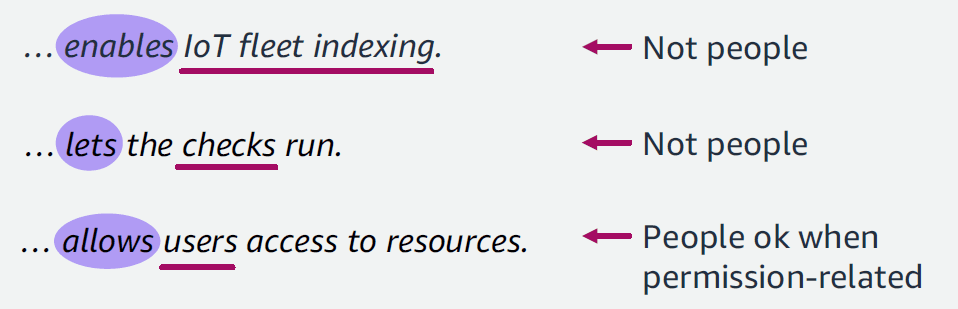 Different ways to put the customer first in your sentence